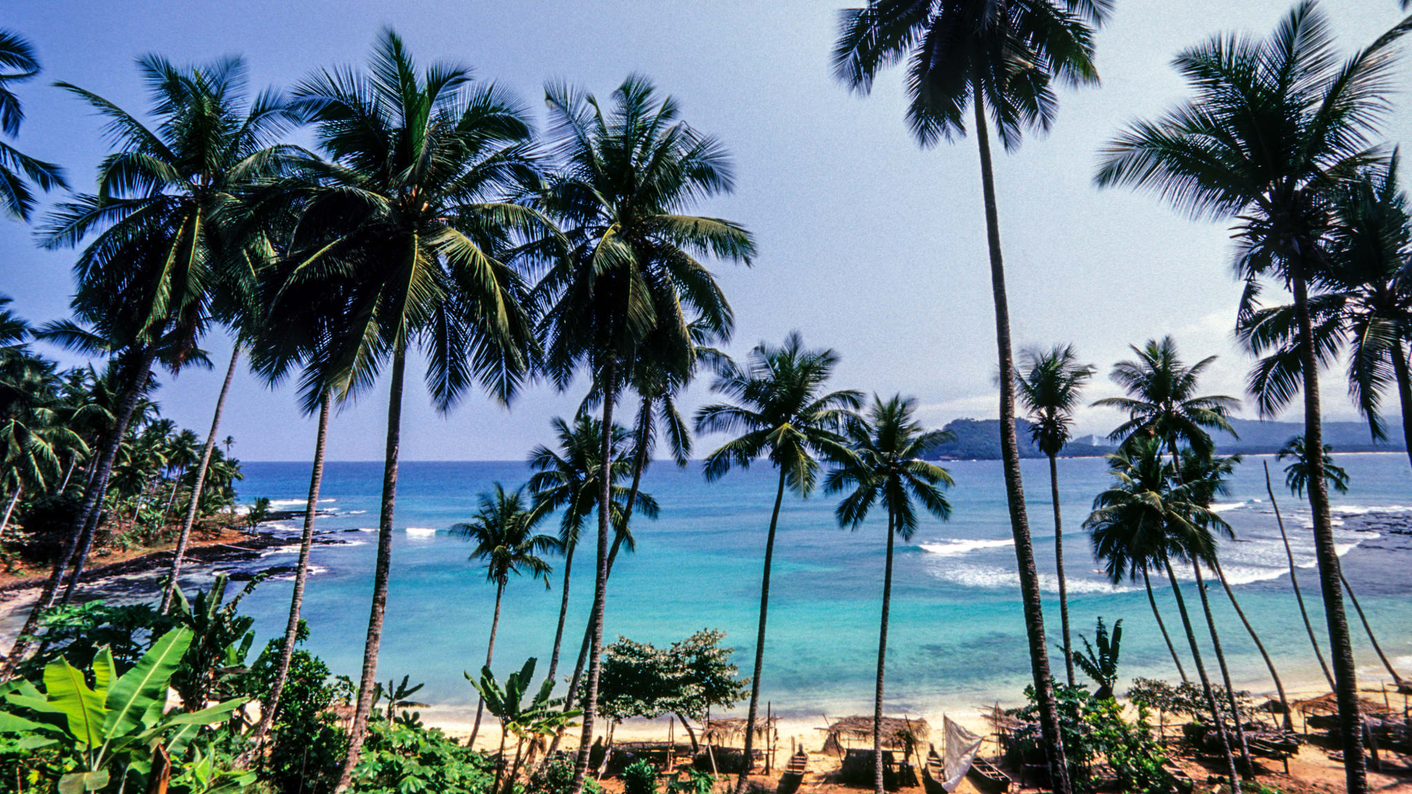 São Tomé und Principé, Rolas Island.