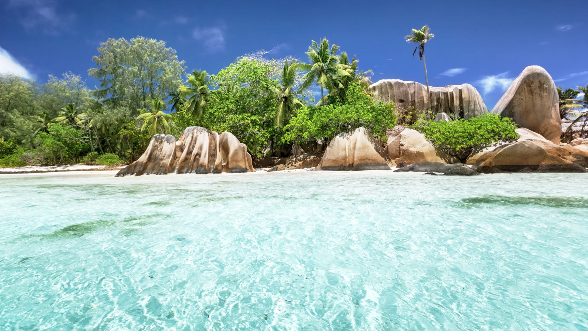 Strand Anse Source d'Argent, La Digue