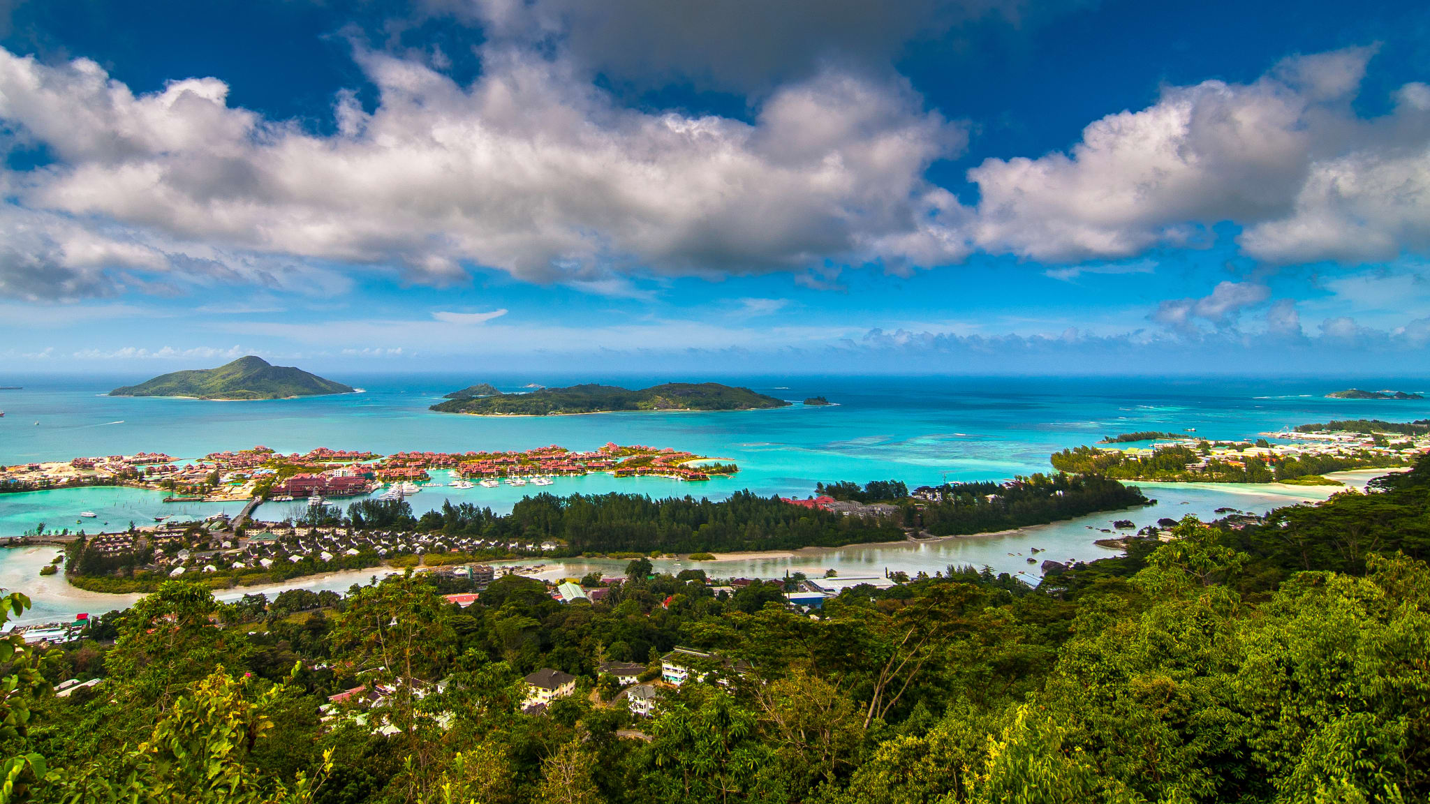 Seychelles, Victoria, Picture of tourist resort