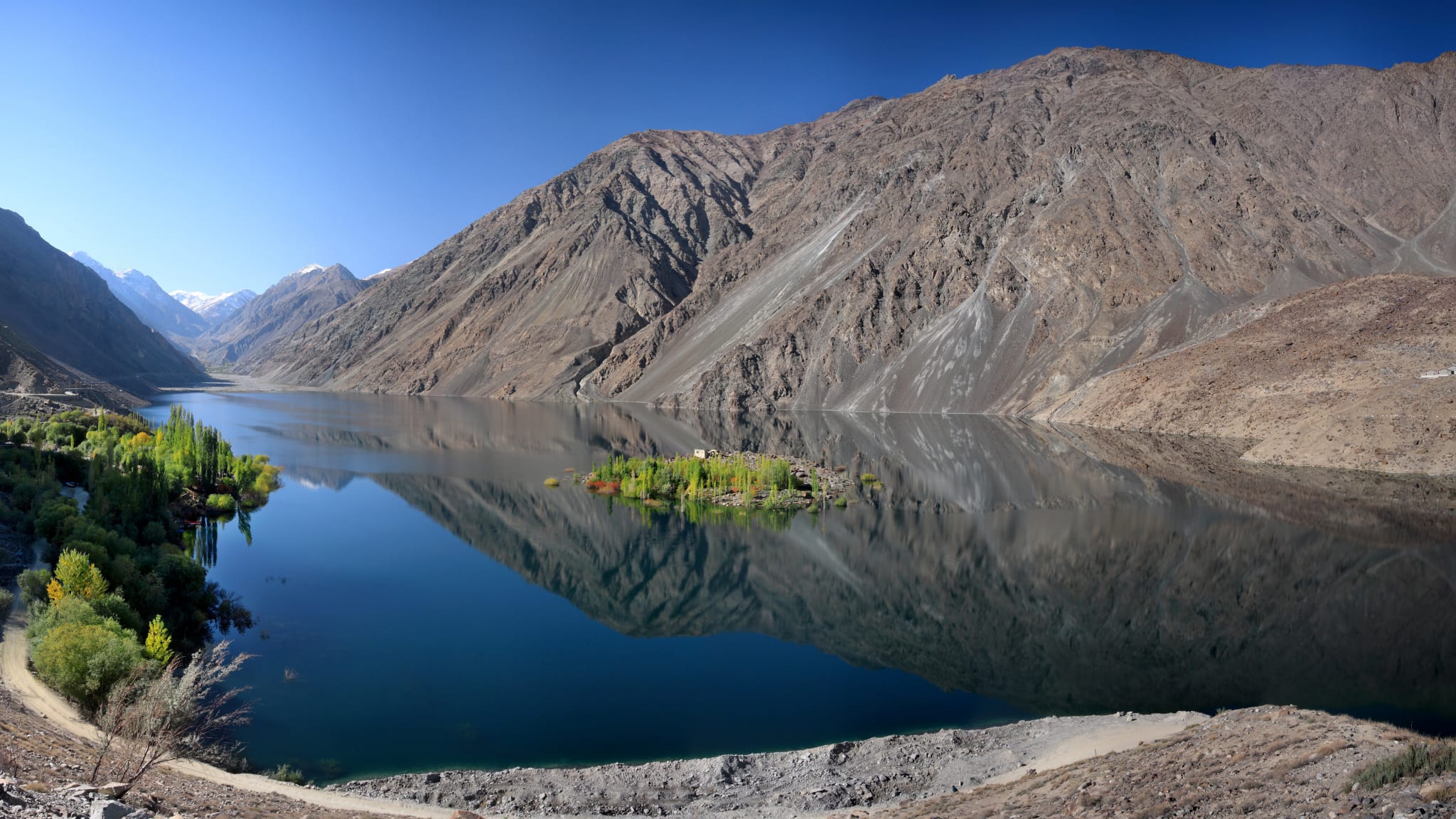 Satpara Lake Pano