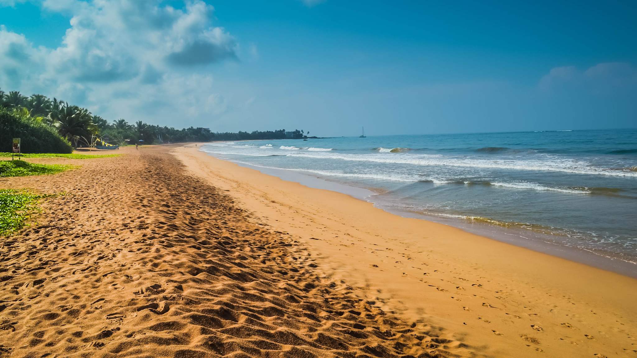 Strand Induruwa, Sri Lanka Südküste