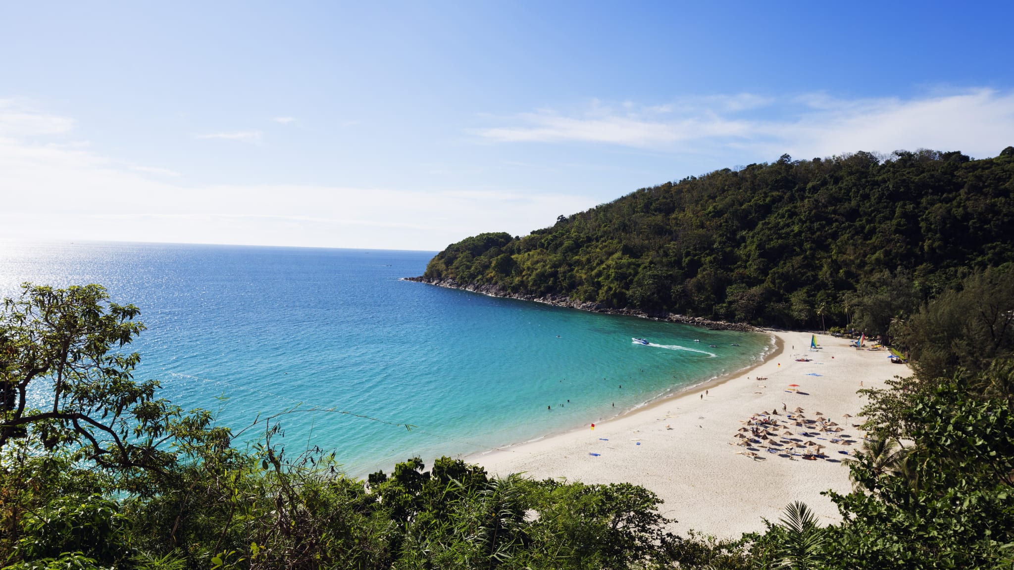 South East Asia, Thailand, Phuket, Kata beach view point