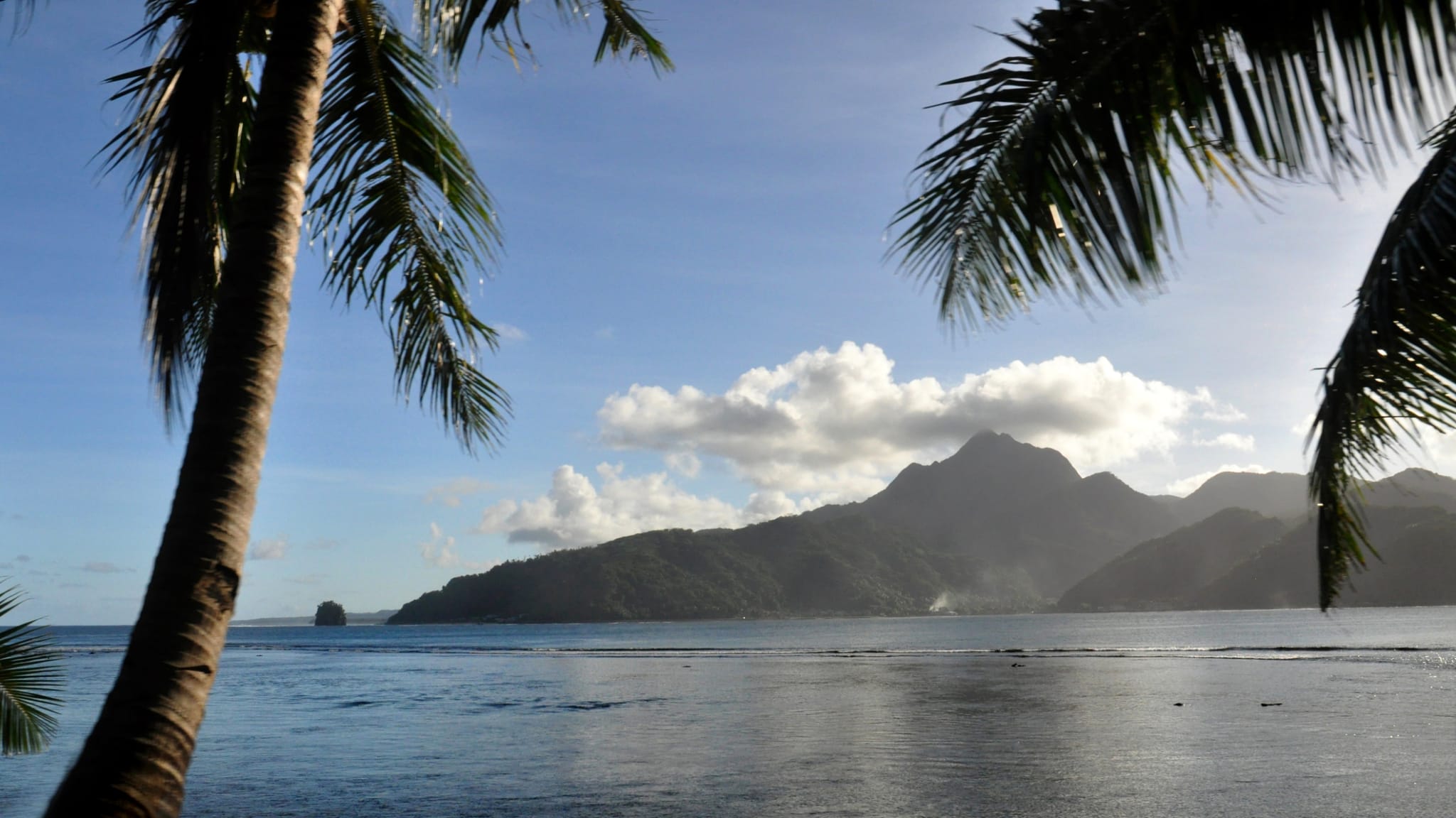 Insel Fatu Rock und Faga'alu Amerikanisch-Samoa