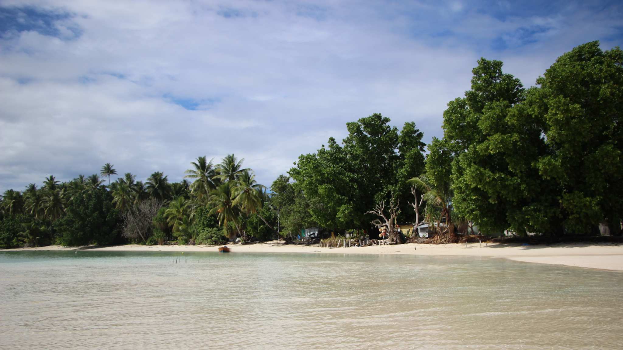 Atoll Funafuti, Insel Tuvalu, Pazifischer Ozean