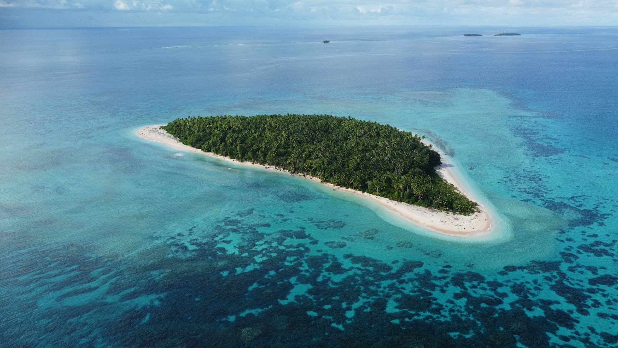 Koralleninsel Tepuka, Insel Tuvalu, Pazifischer Ozean