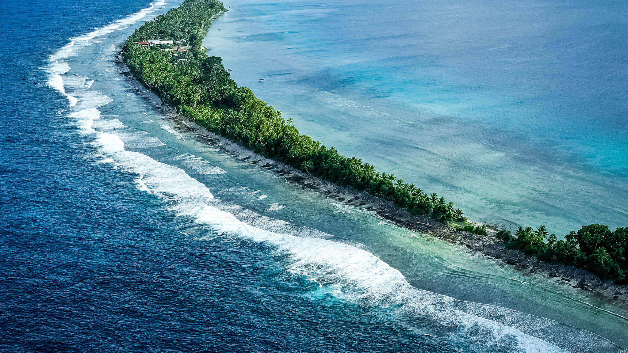 Insel Tuvalu, Pazifischer Ozean