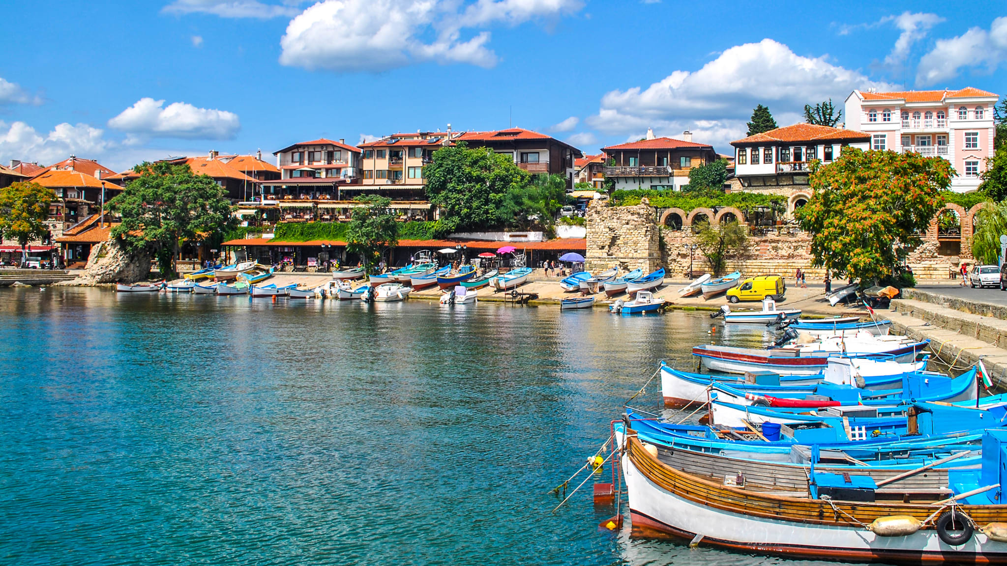Hafen Nessebar, Bulgarien