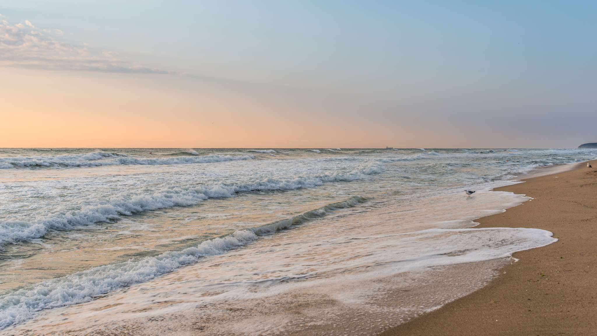 Strandabschnitt, Obzor, Bulgarien Süden
