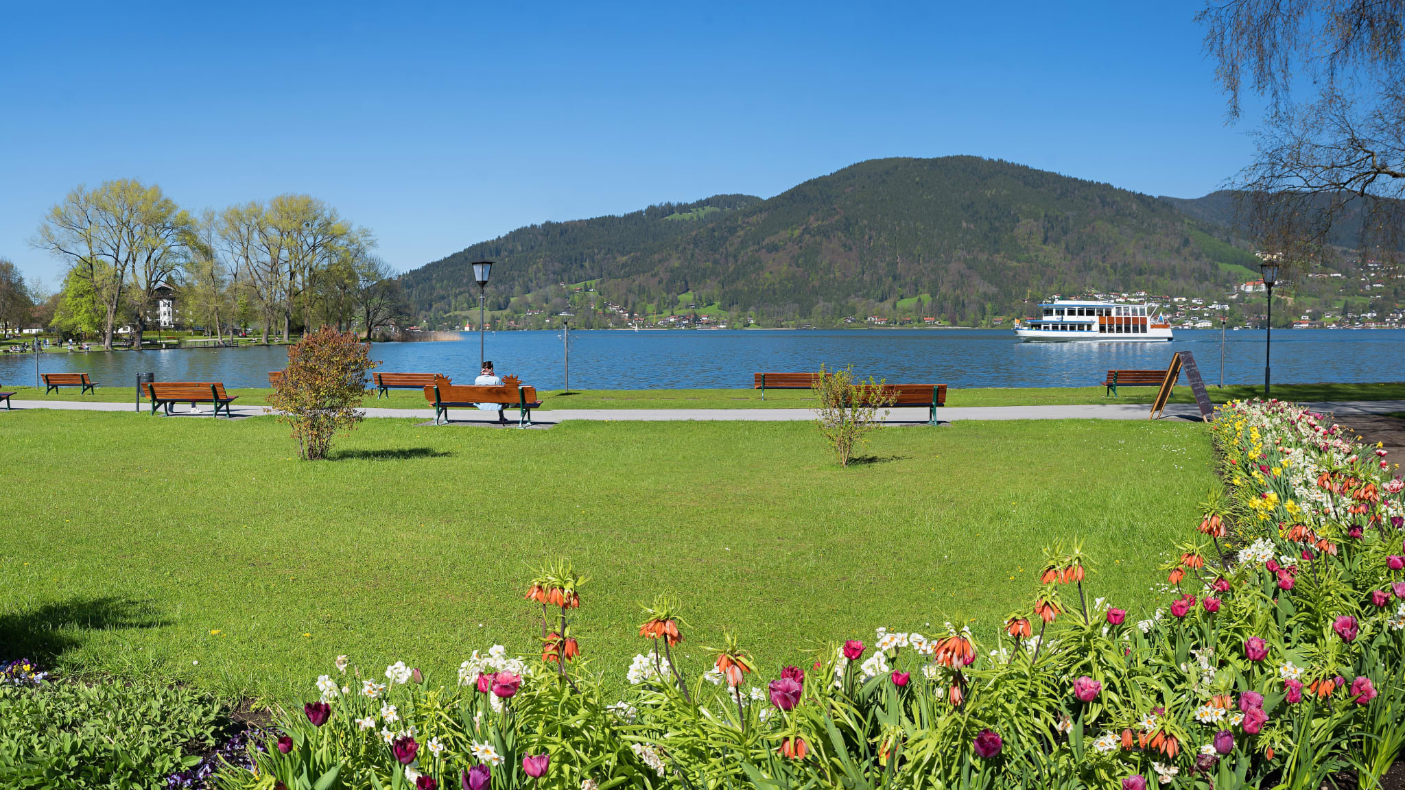 Promenade Bad Wiessee, Bayern