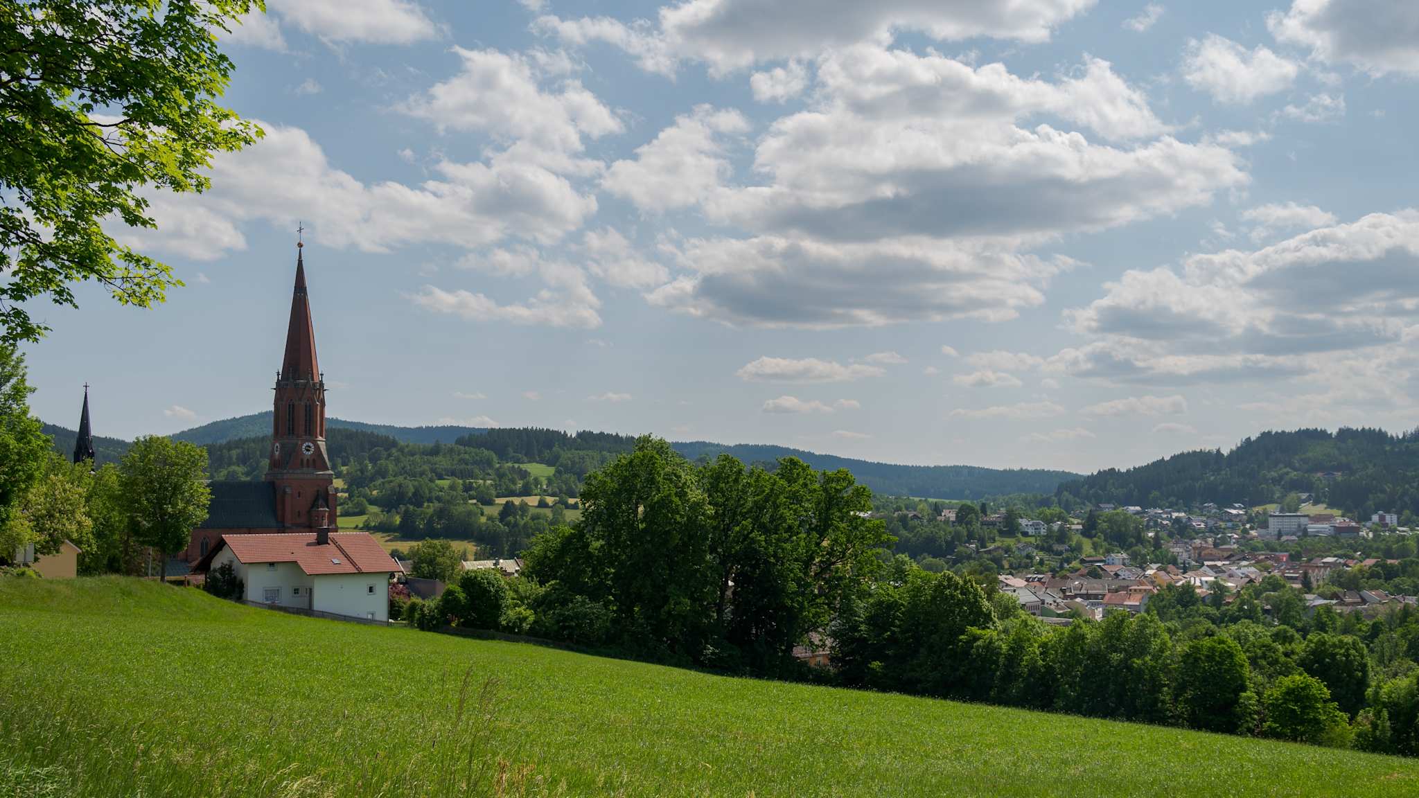 Blick auf Zwiesel