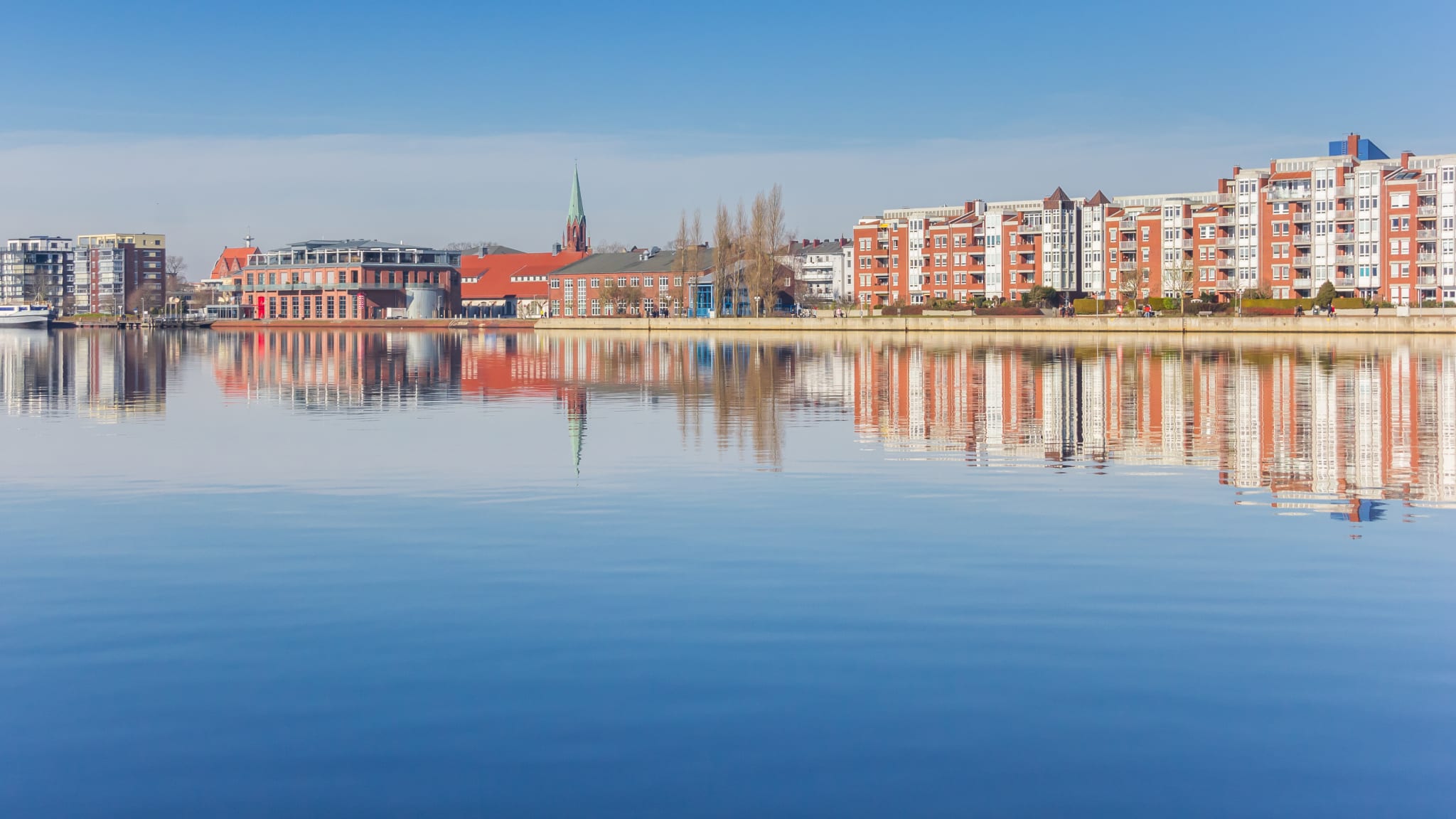 Ems-Jade-Kanal, Wilhelmshaven, Deutschland