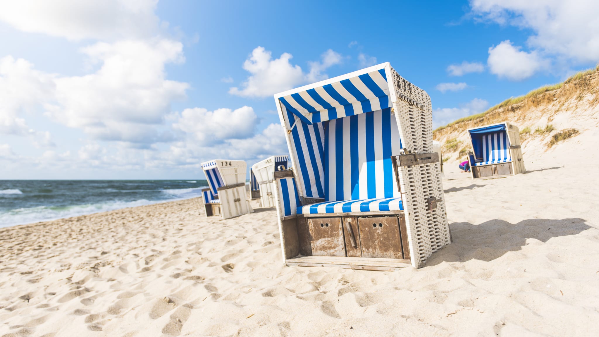 Strand Wenningstedt, Nordsee, Deutschland