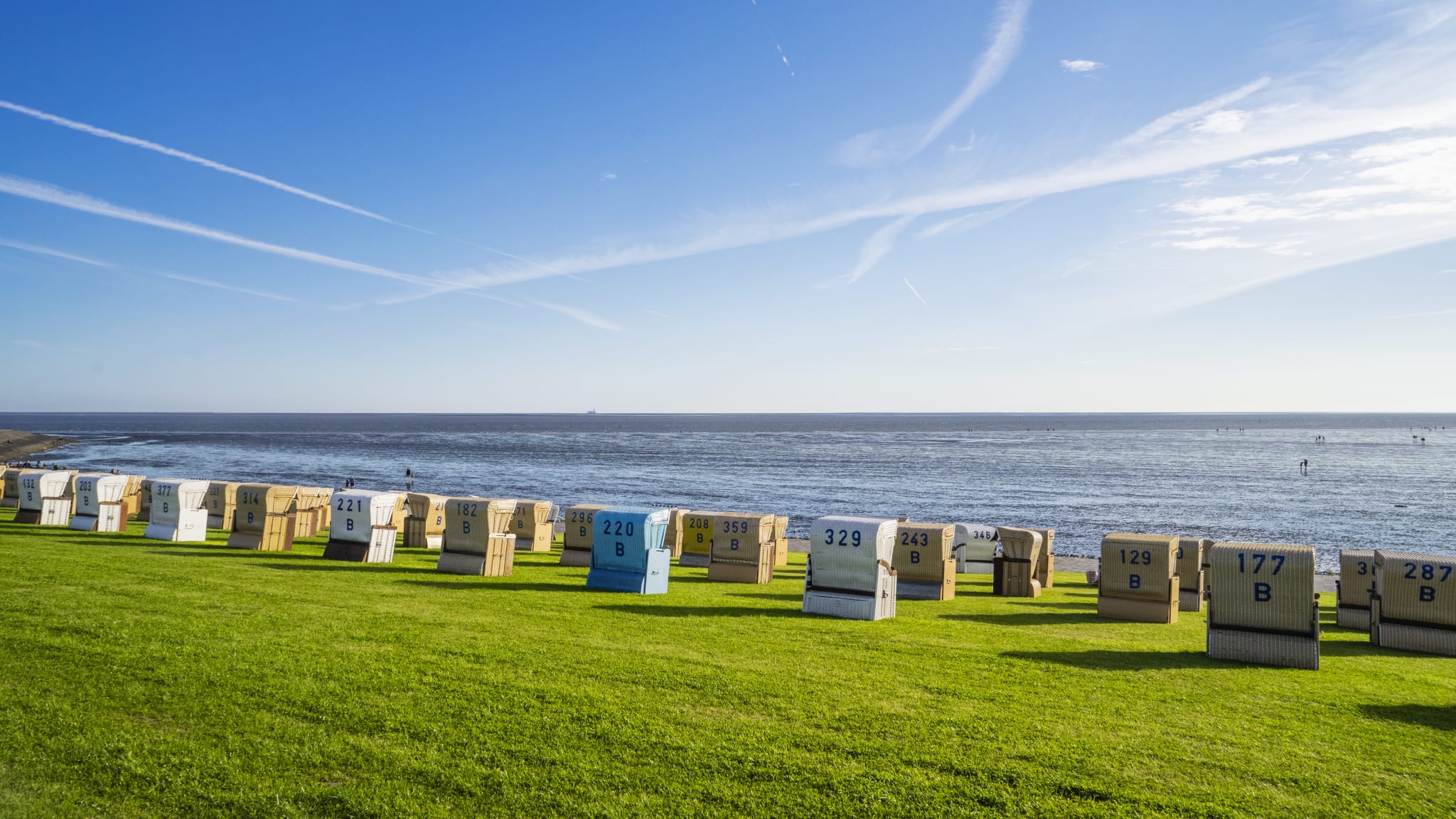 Strand, Büsum, Nordsee, Deutschland