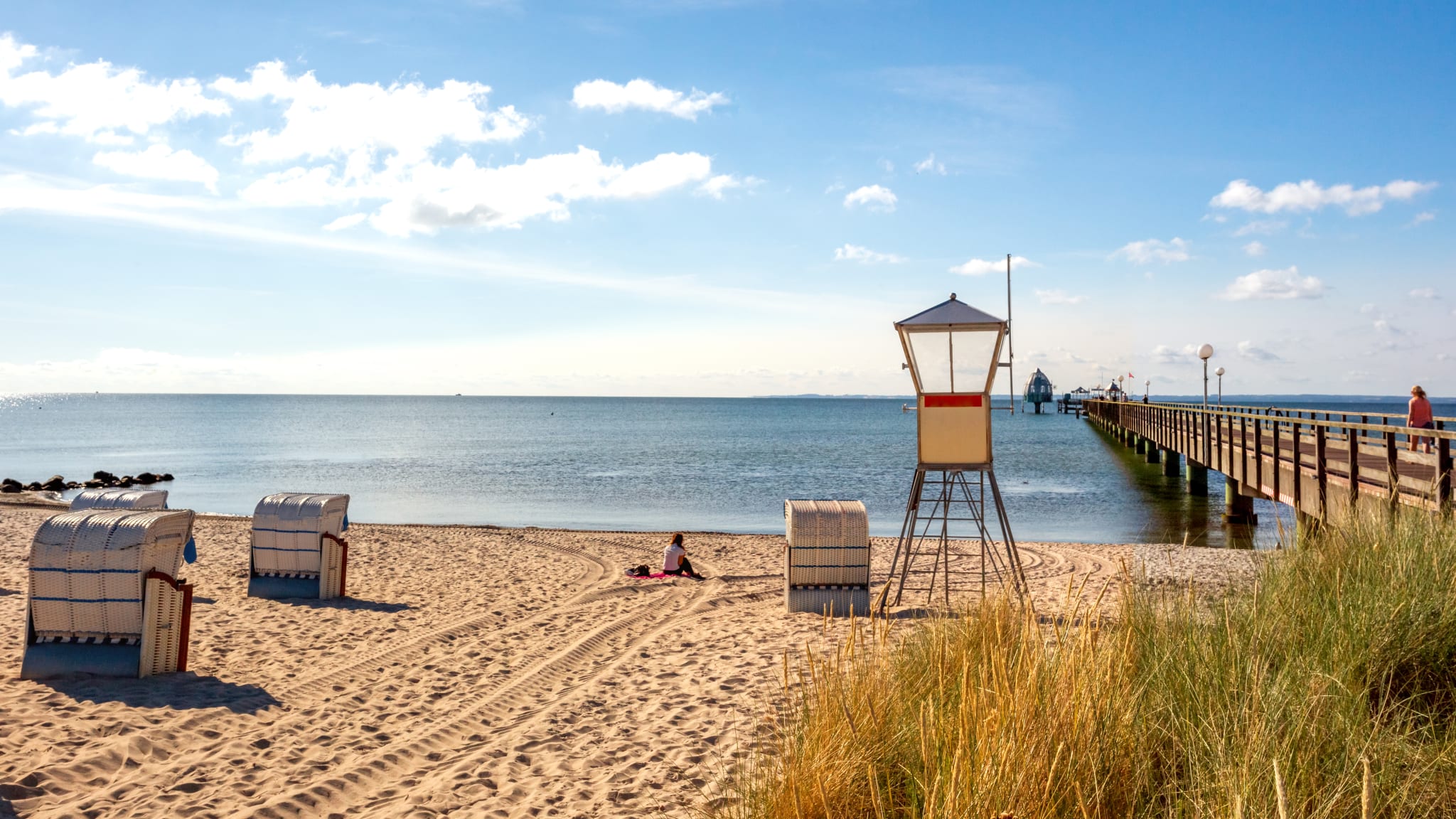 Strand, Grömitz, Deutschland