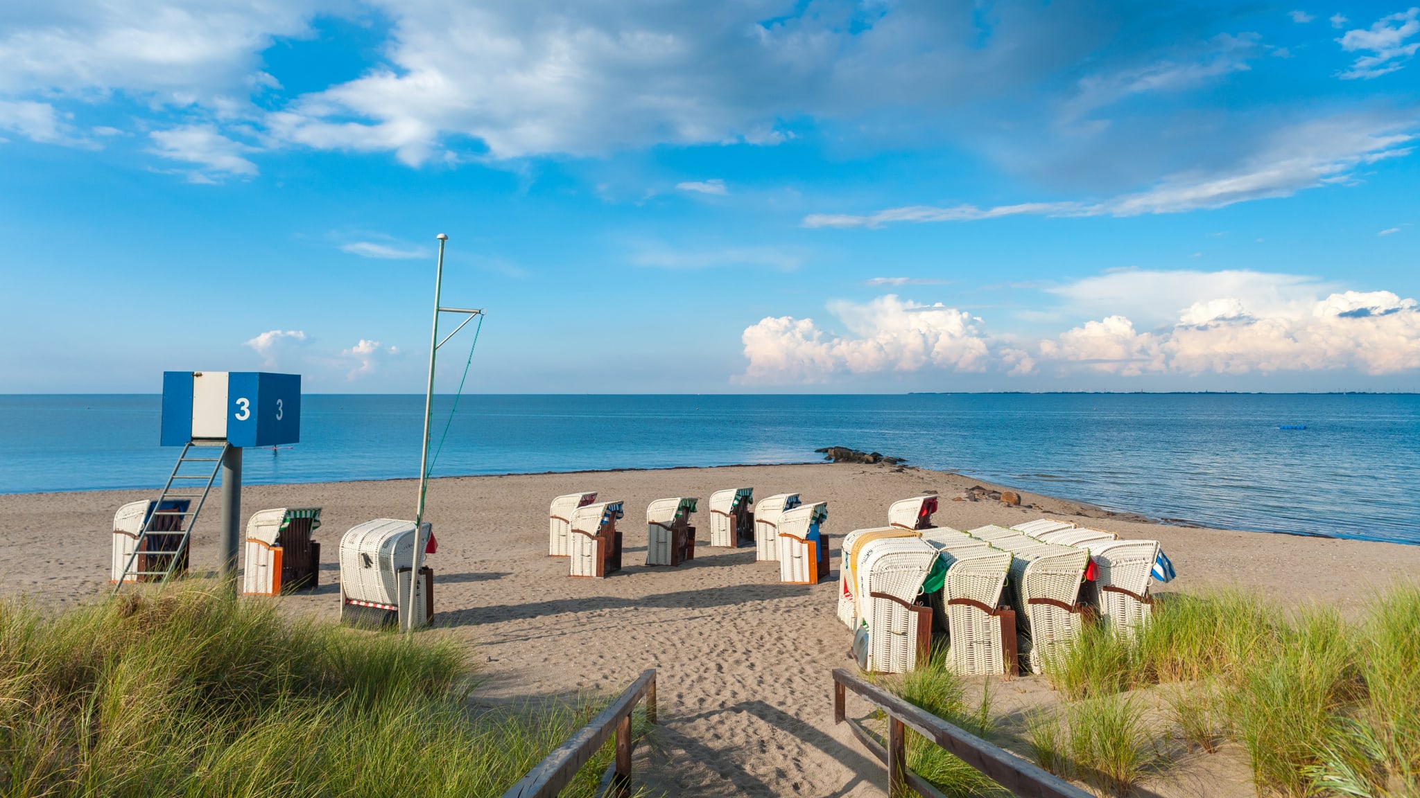 Strand, Heiligenhafen, Deutschland