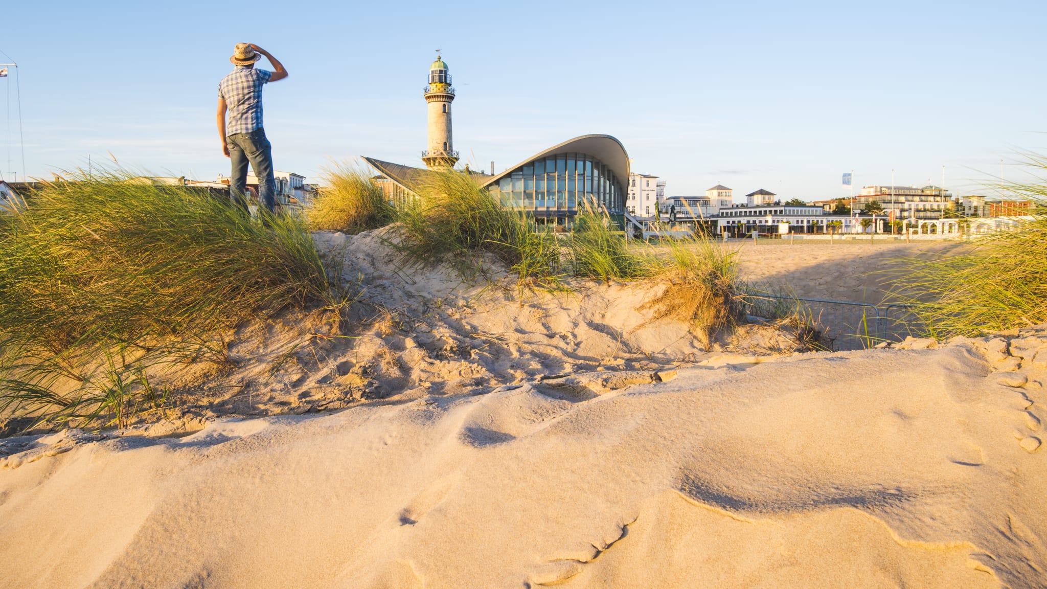 Strand, Rostock-Warnemünde, Deutschland