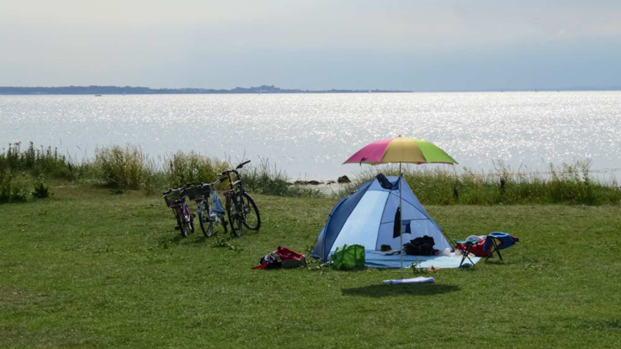 Naturstrand Gold auf Fehmarn, Deutschland