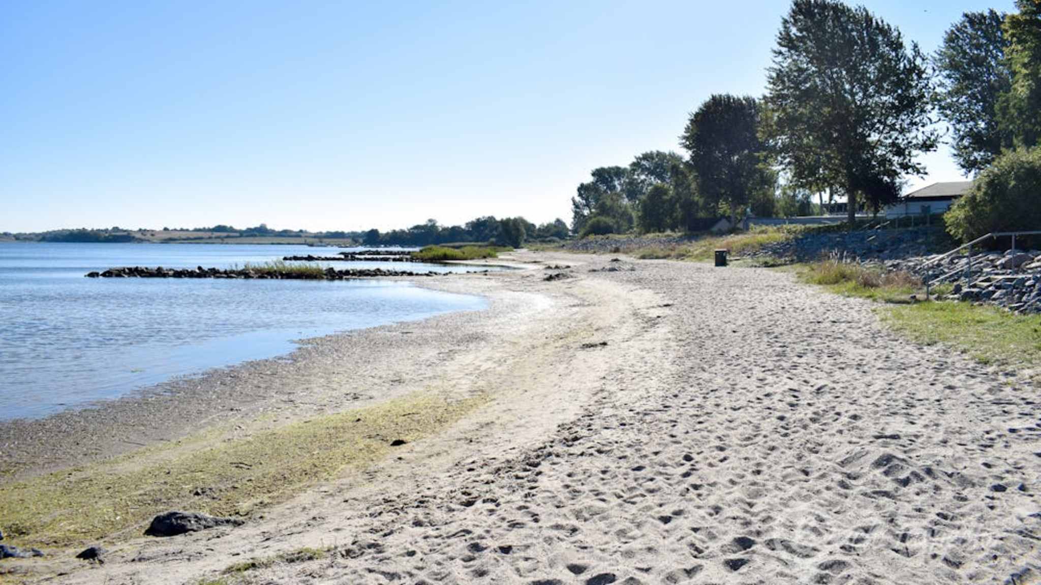 Strand Devin in Stralsund, Ostsee