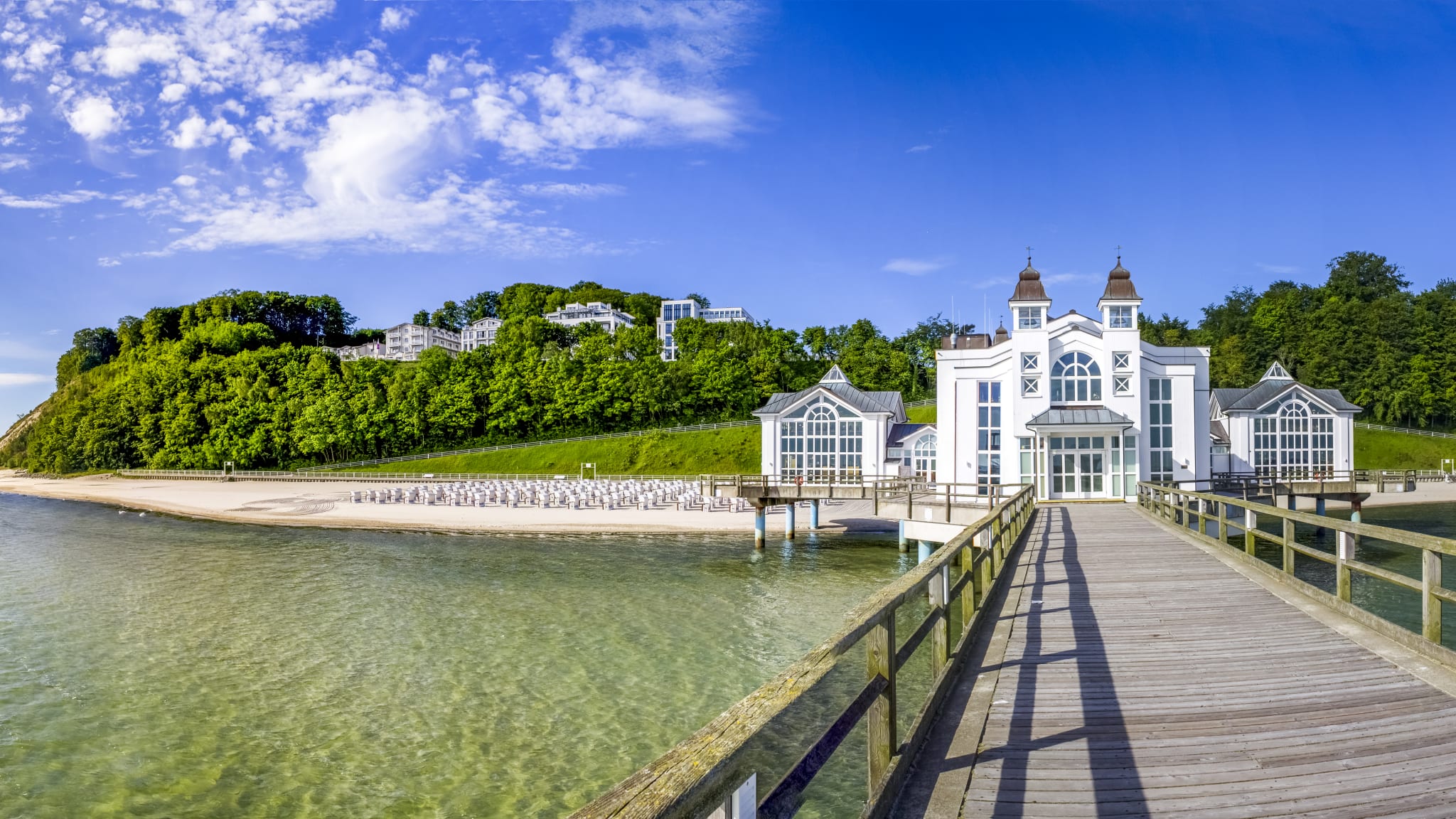 Pier in Sellin auf Rügen, Ostsee