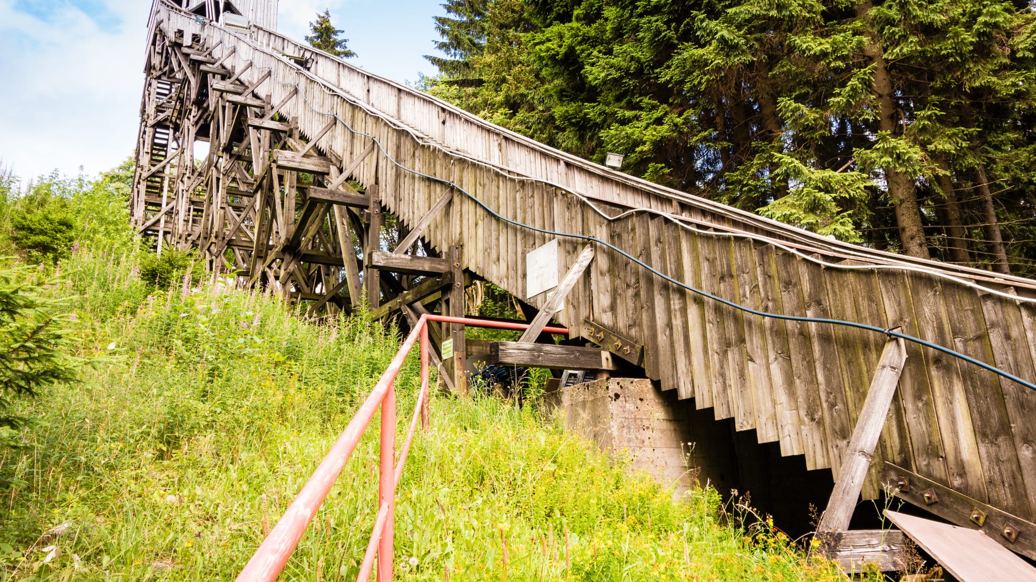 Historische Skisprungschanze Oberhof, Thüringen