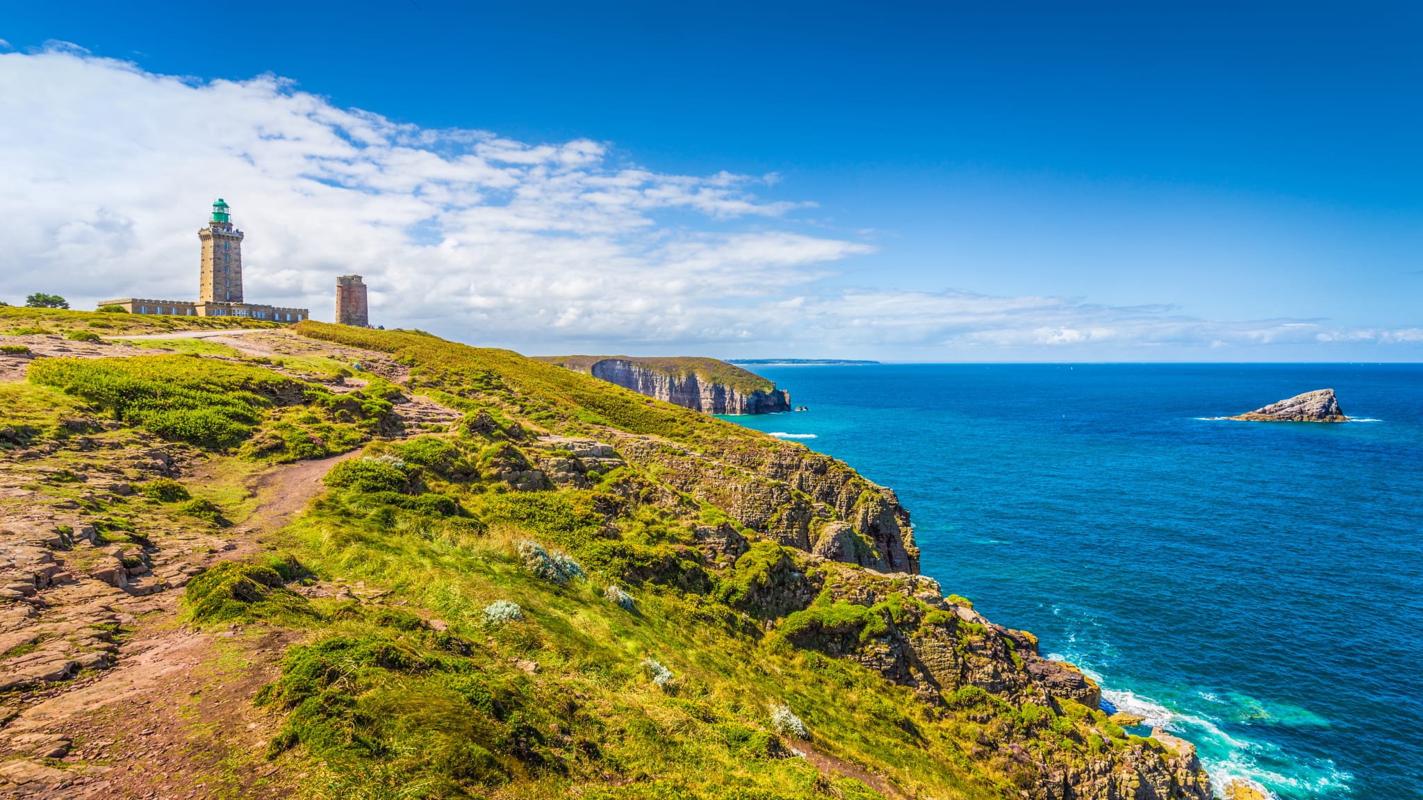 Cap Frehel Halbinsel, Bretagne, Frankreich