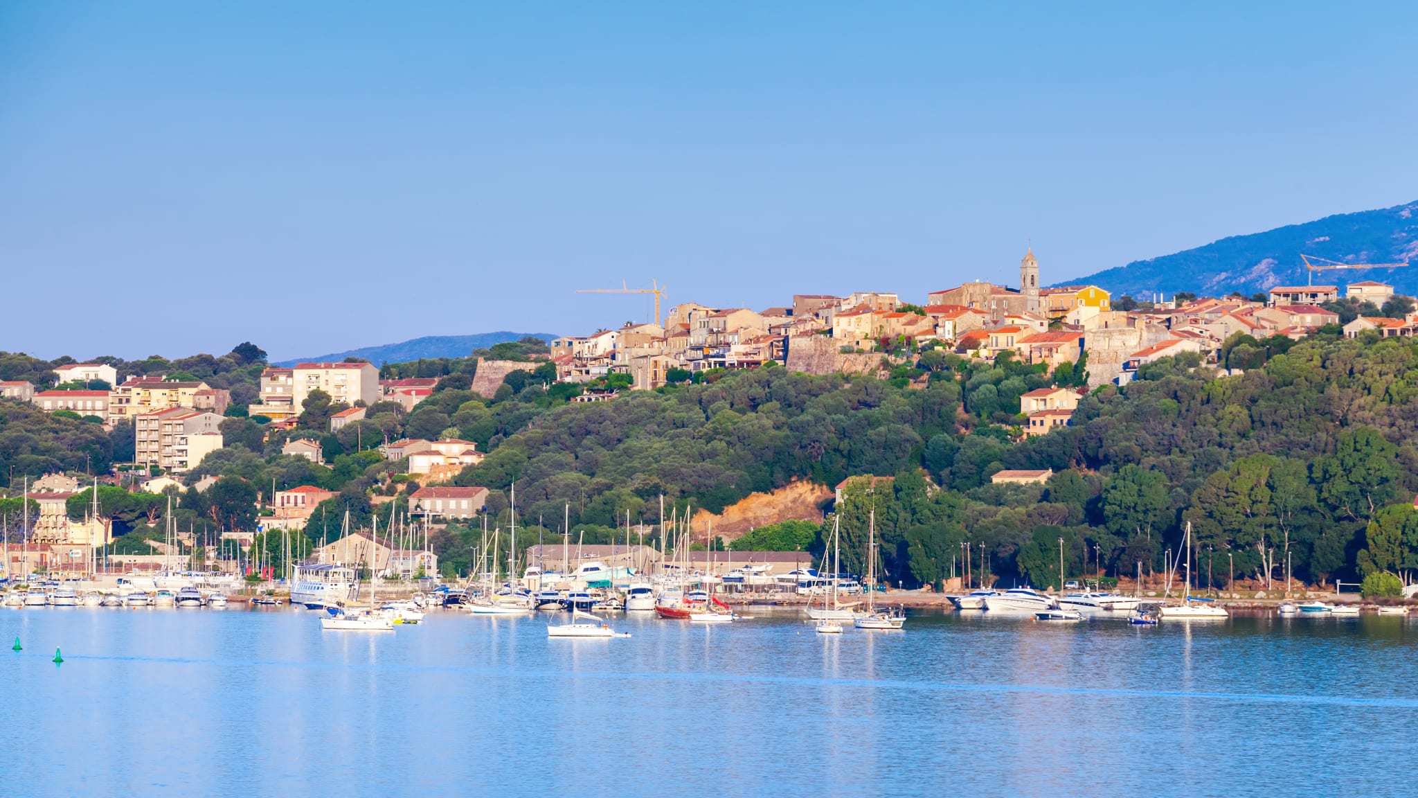 Porto Vecchio, an der Küste der Stadt, Korsika island