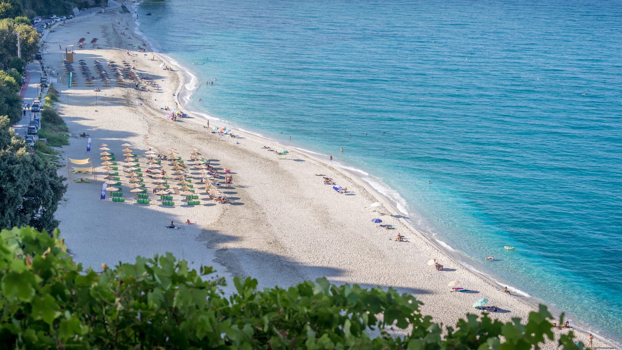 Papa Nero Strand, Thessalien, Griechenland