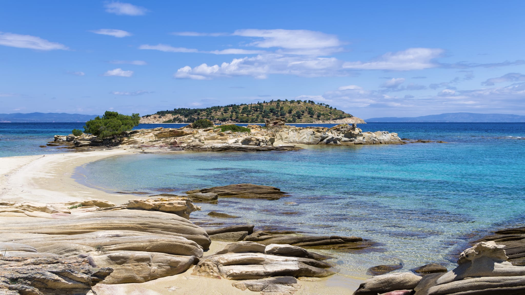 Strand Sithonia, Chalkidiki