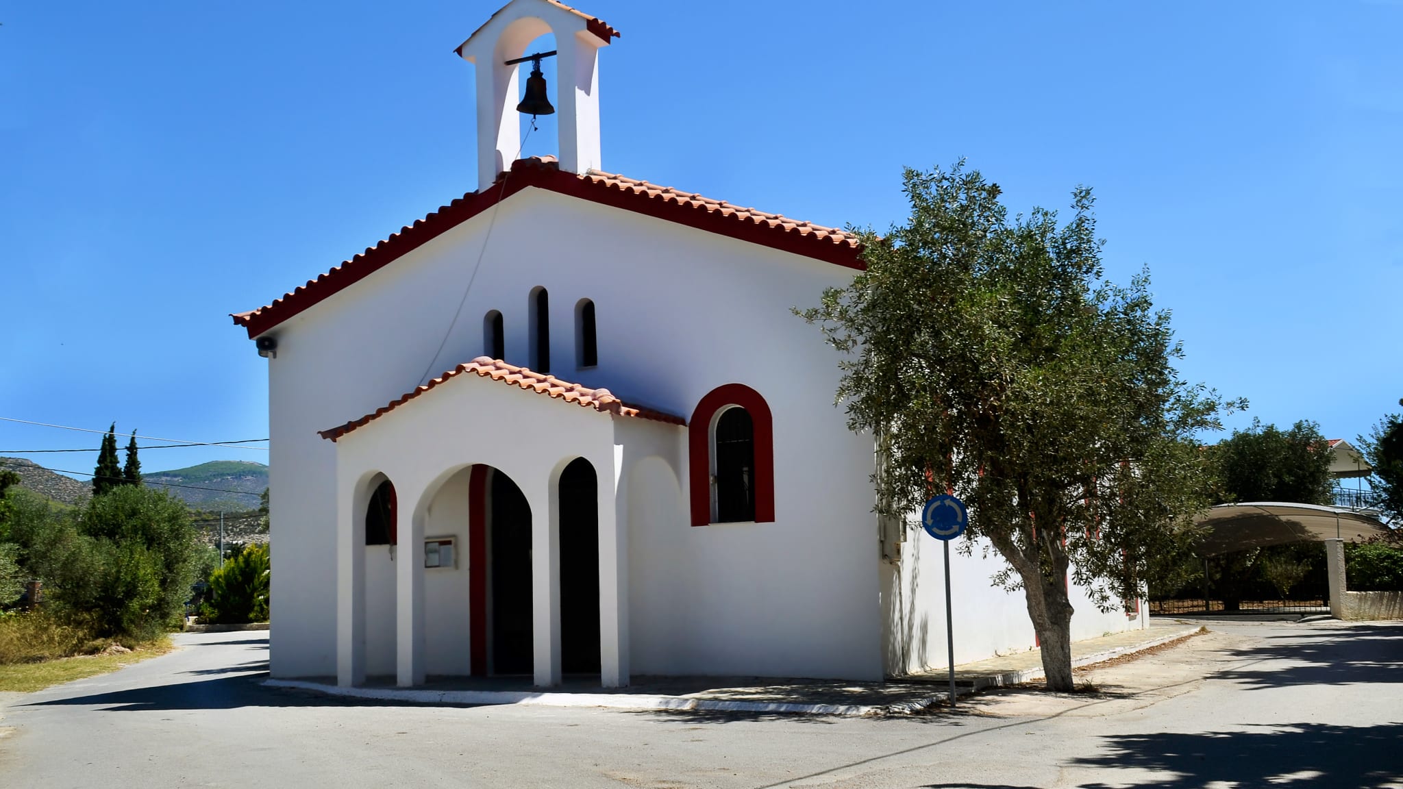 St. Andreas Kirche in Eretria Euböa Griechenland