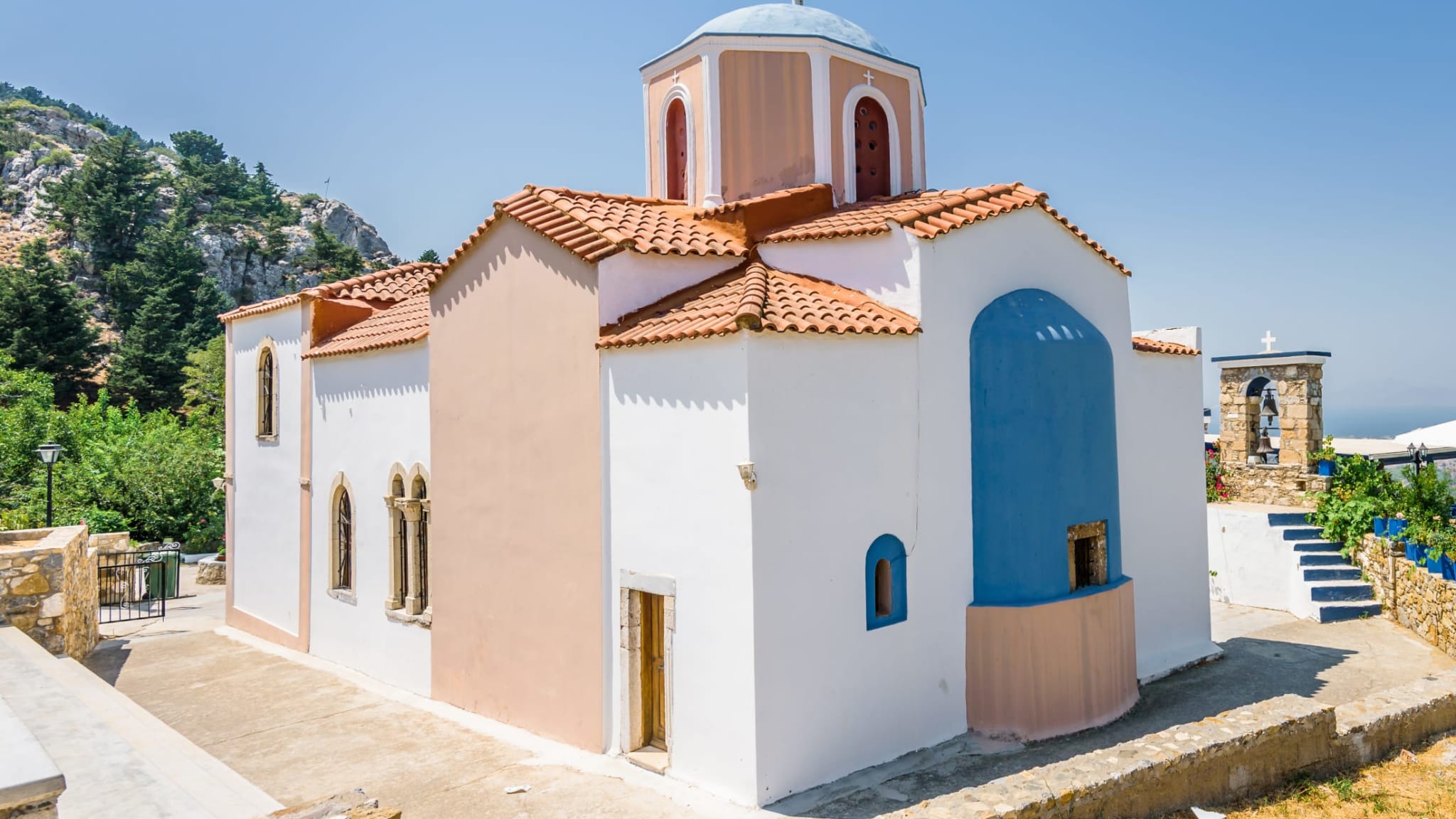 Basilika auf Zia, Kos, Griechenland