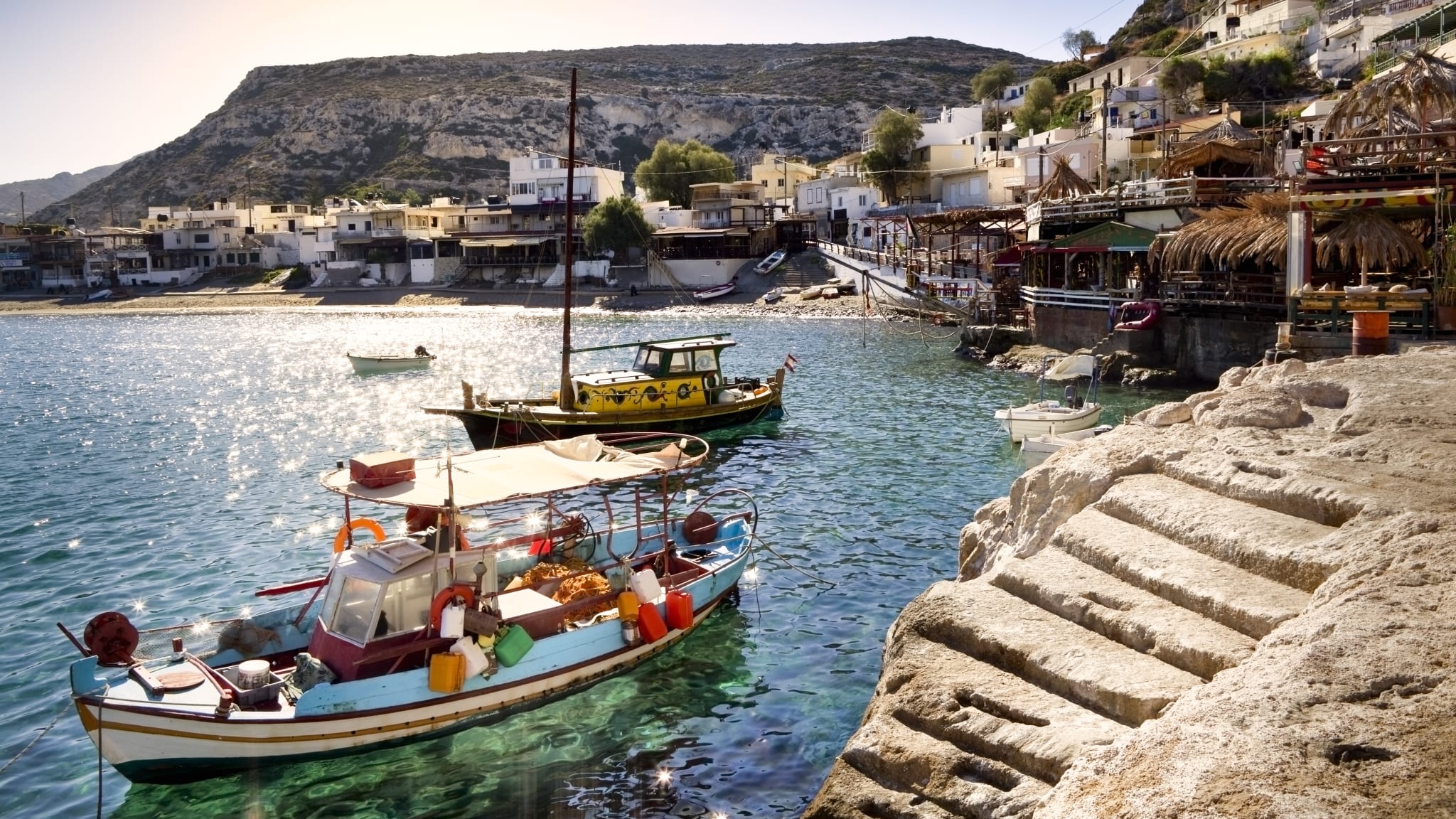 Hafen Matala, Kreta
