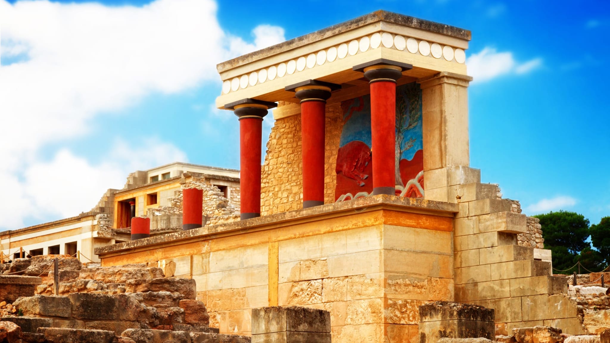 Palast von Knossos, Kreta, Griechenland