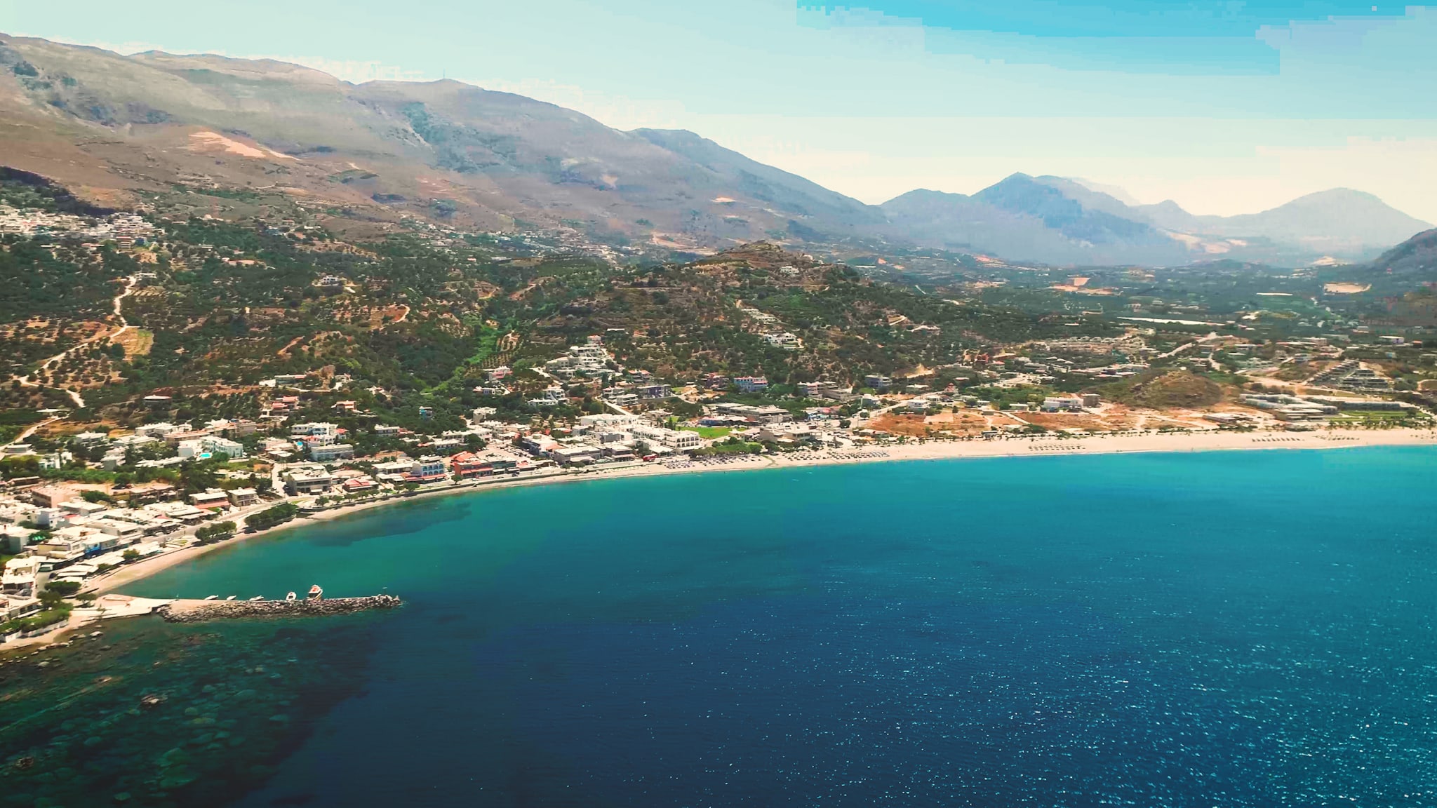Plakias Beach Kreta, Griechenland