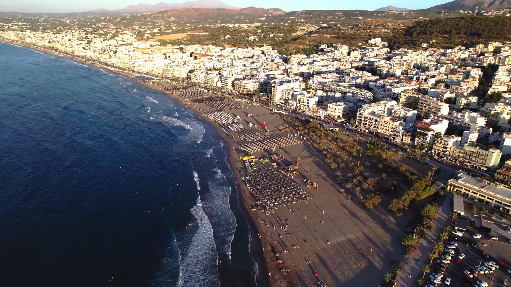 Rethymno Beach Kreta, Griechenland