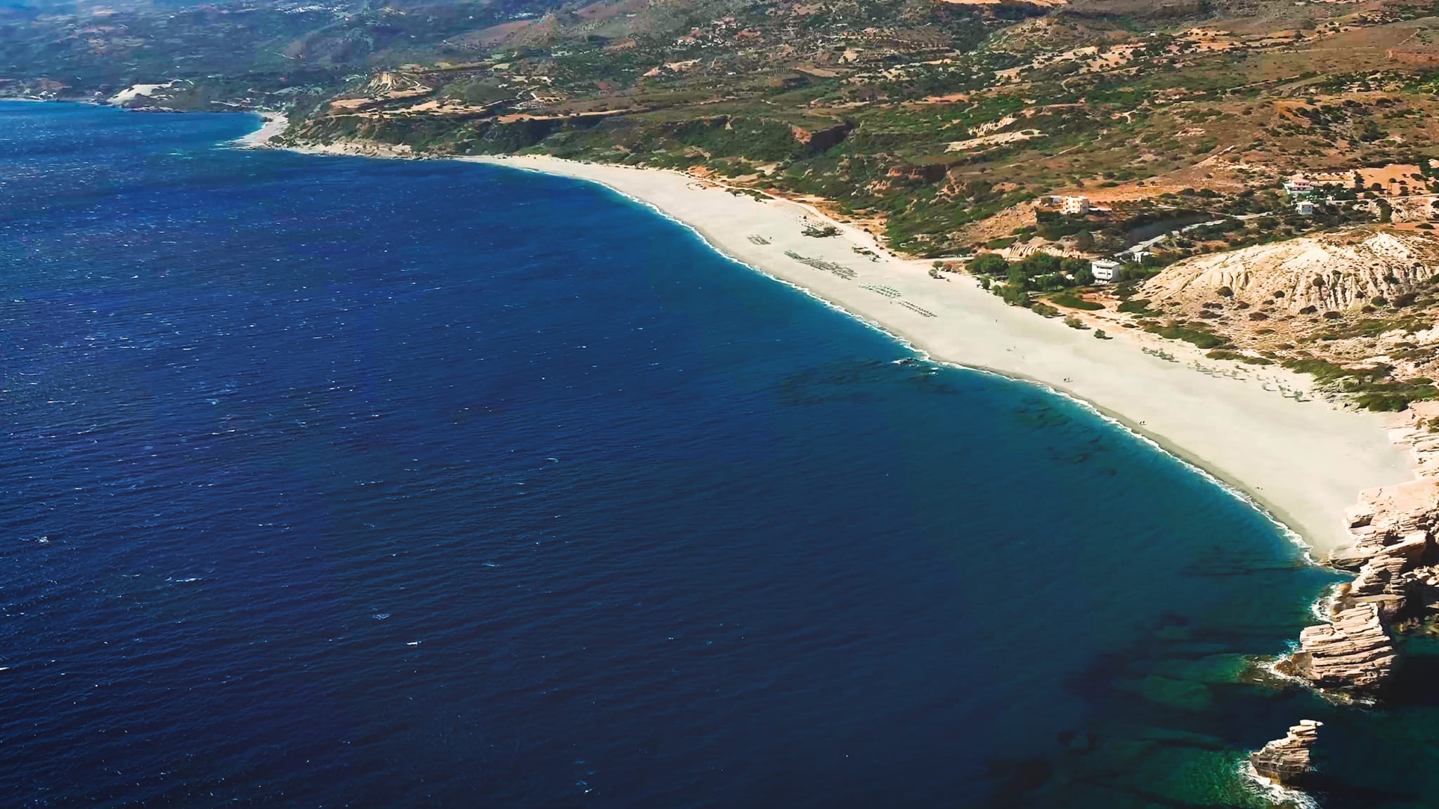 Triopetra Beach Kreta, Griechenland