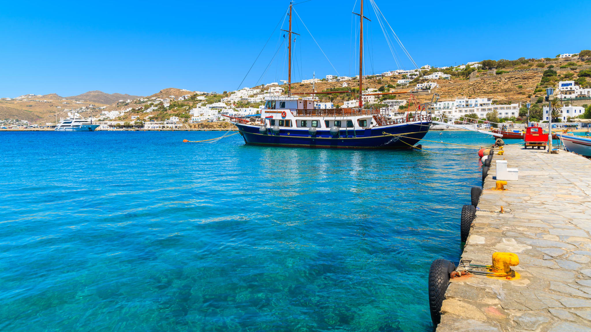 Hafen, Mykonos Stadt, Griechenland