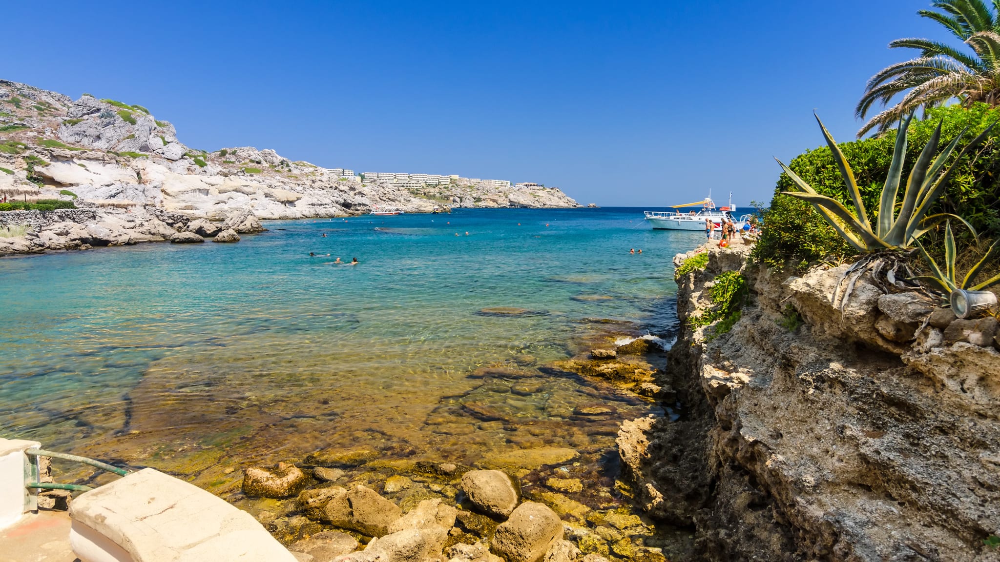 Bucht von Kallithea, Rhodos, Griechenland