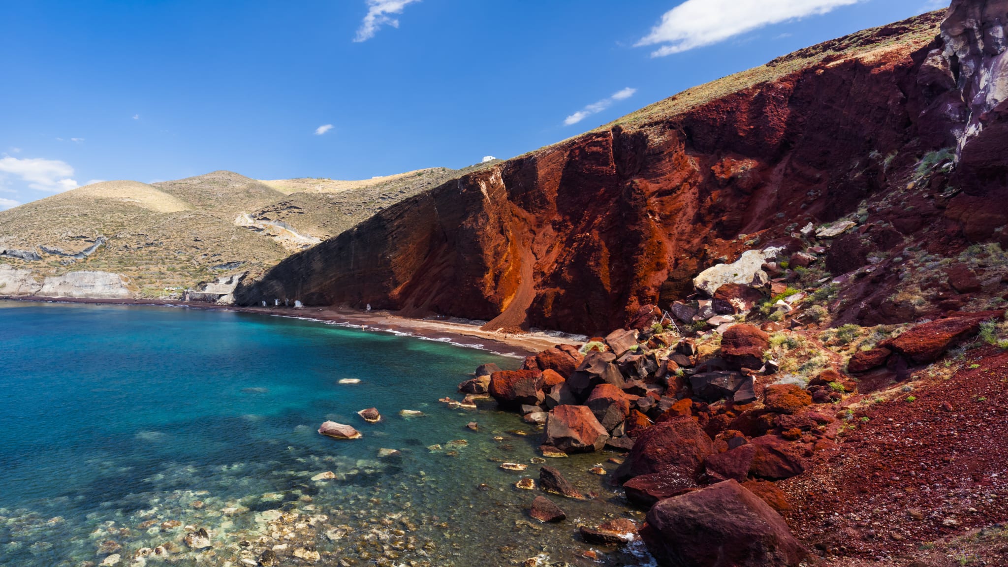 Red Beach, Akrotiri, Santorini