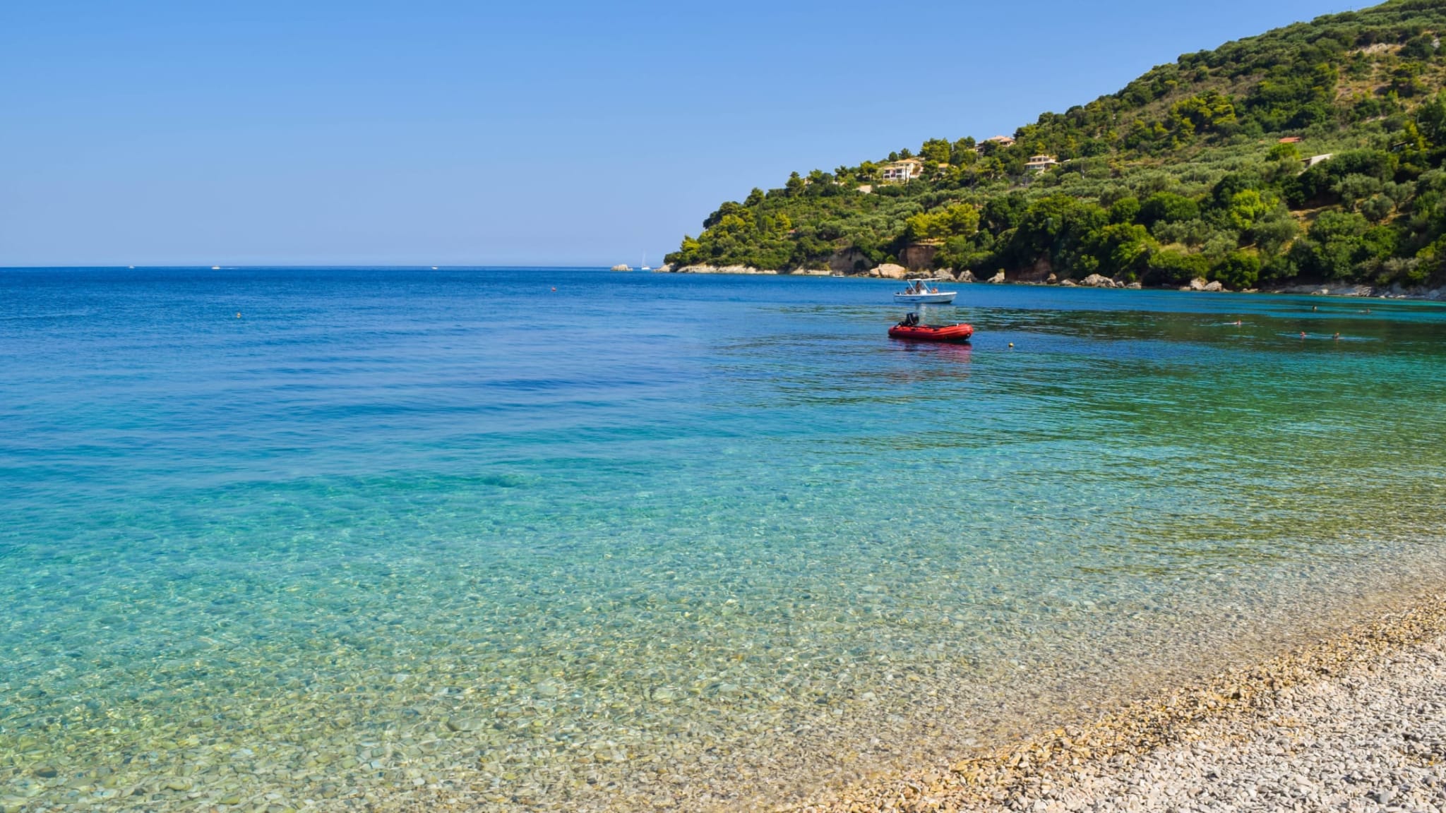 Marathias Strand, Zakynthos, Griechenland