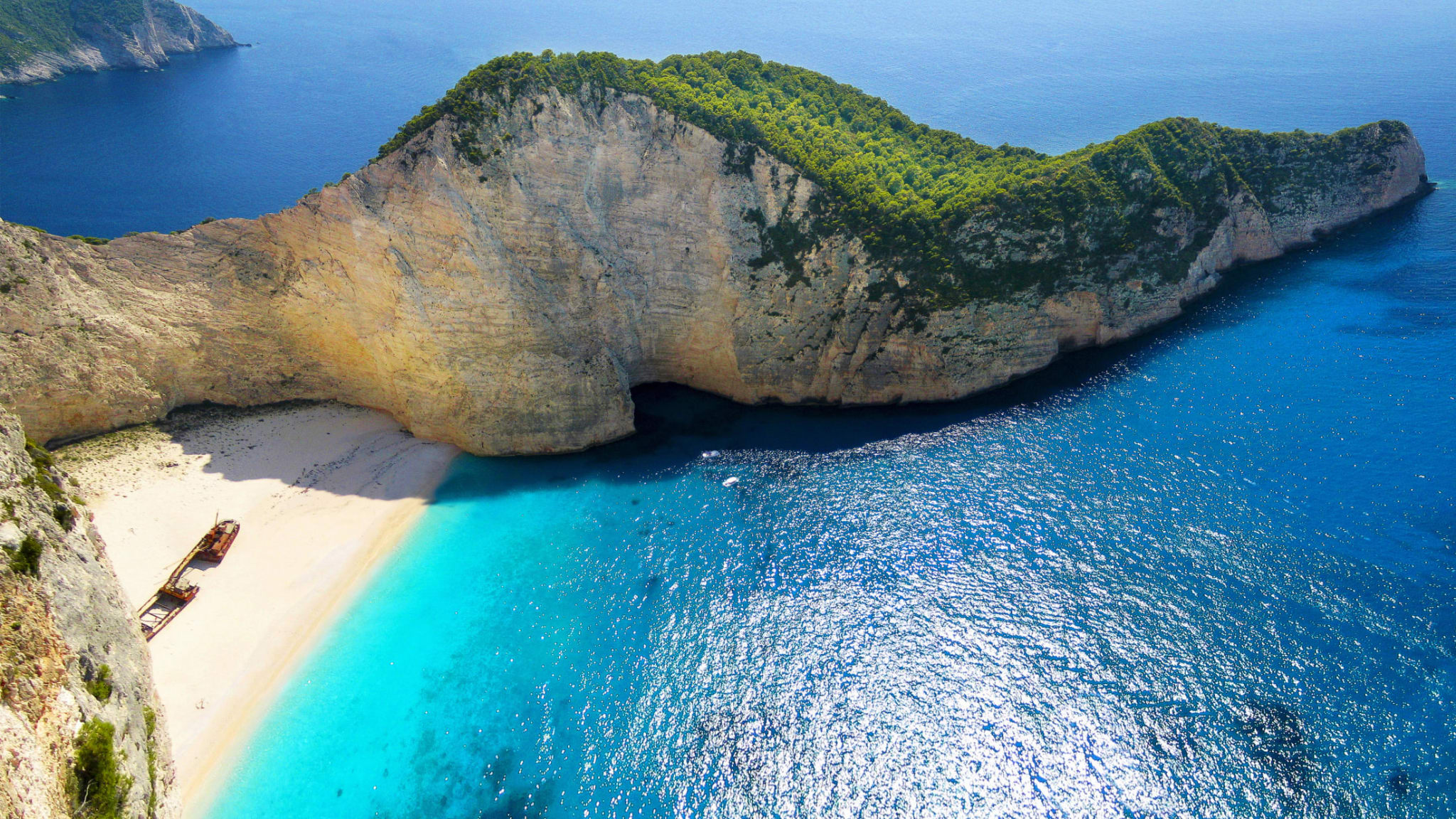 Navagio Strand, Zakynthos, Griechenland