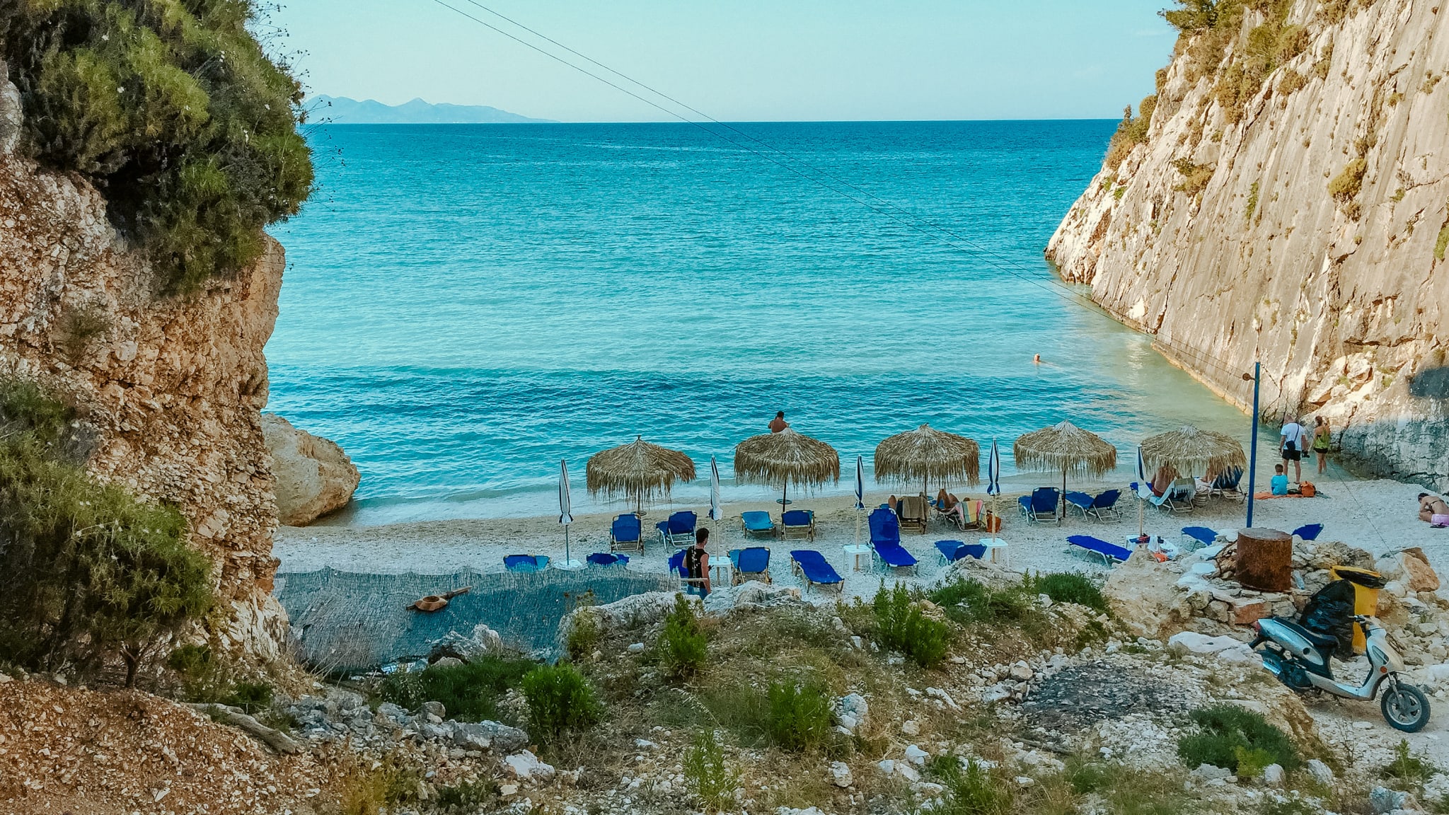 Xigia Sulfur, Zakynthos, Griechenland