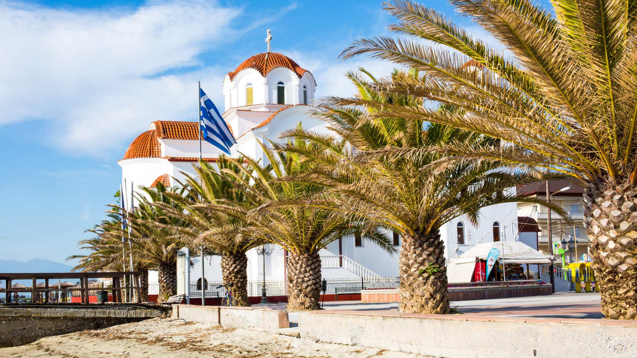 Paralia, Griechisches Festland