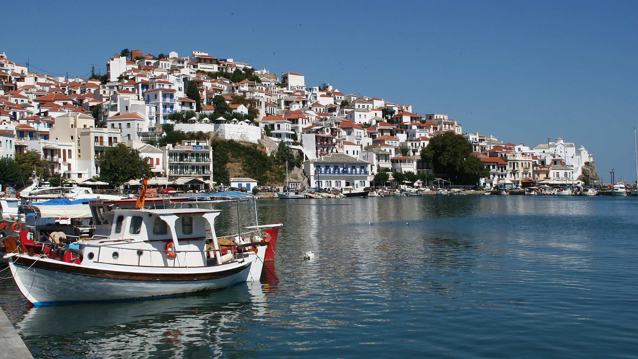 Skopelos town
