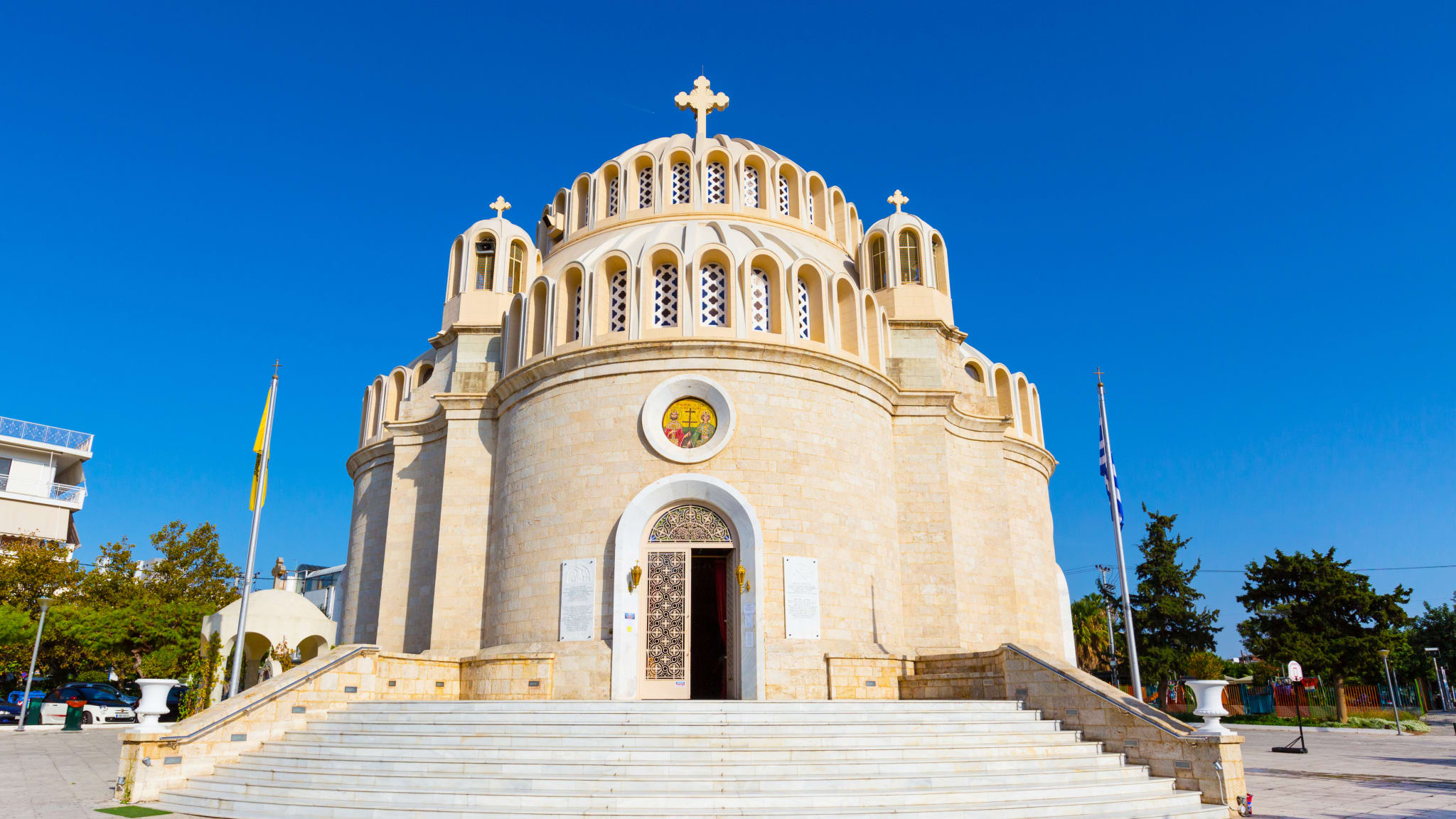 Kirche von St. Constantine und Helen, Glyfada, Korfu