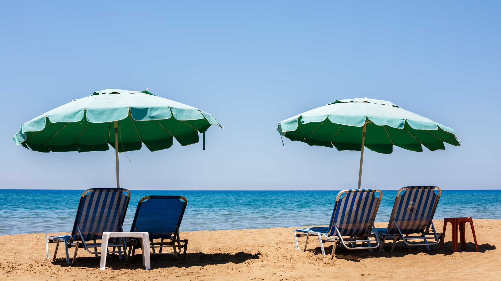 Strand Marathias, Korfu