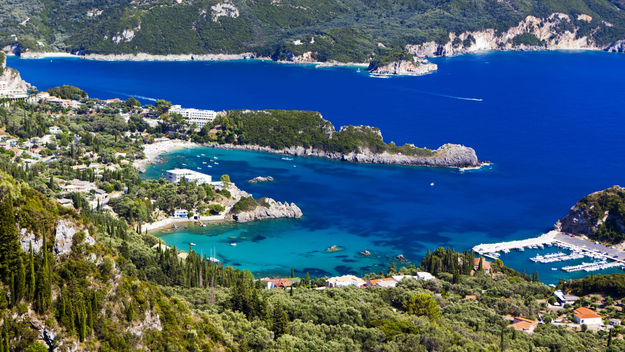 Insel Korfu und Paleokastritsa