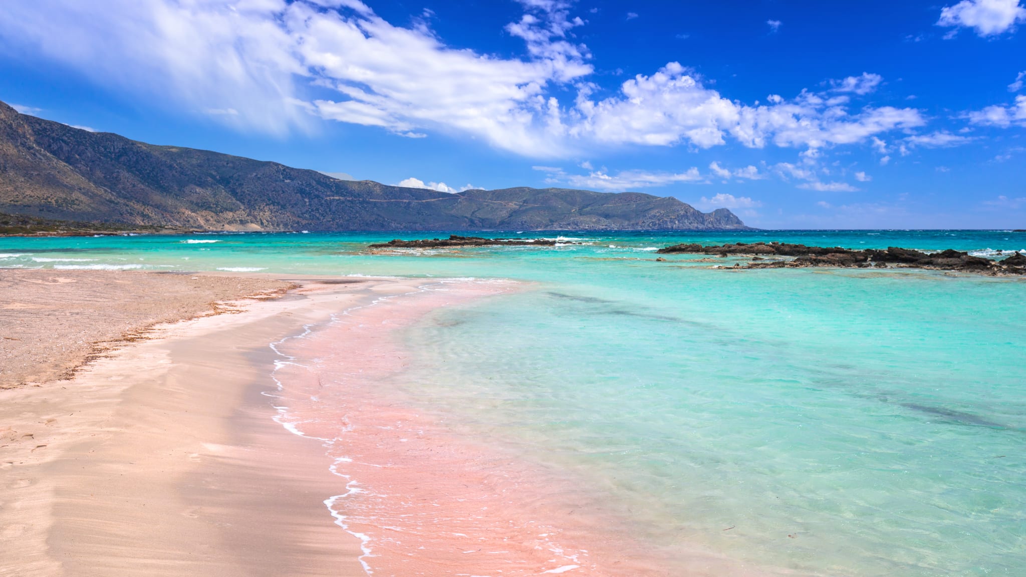 Strand Elafonissi, Kreta