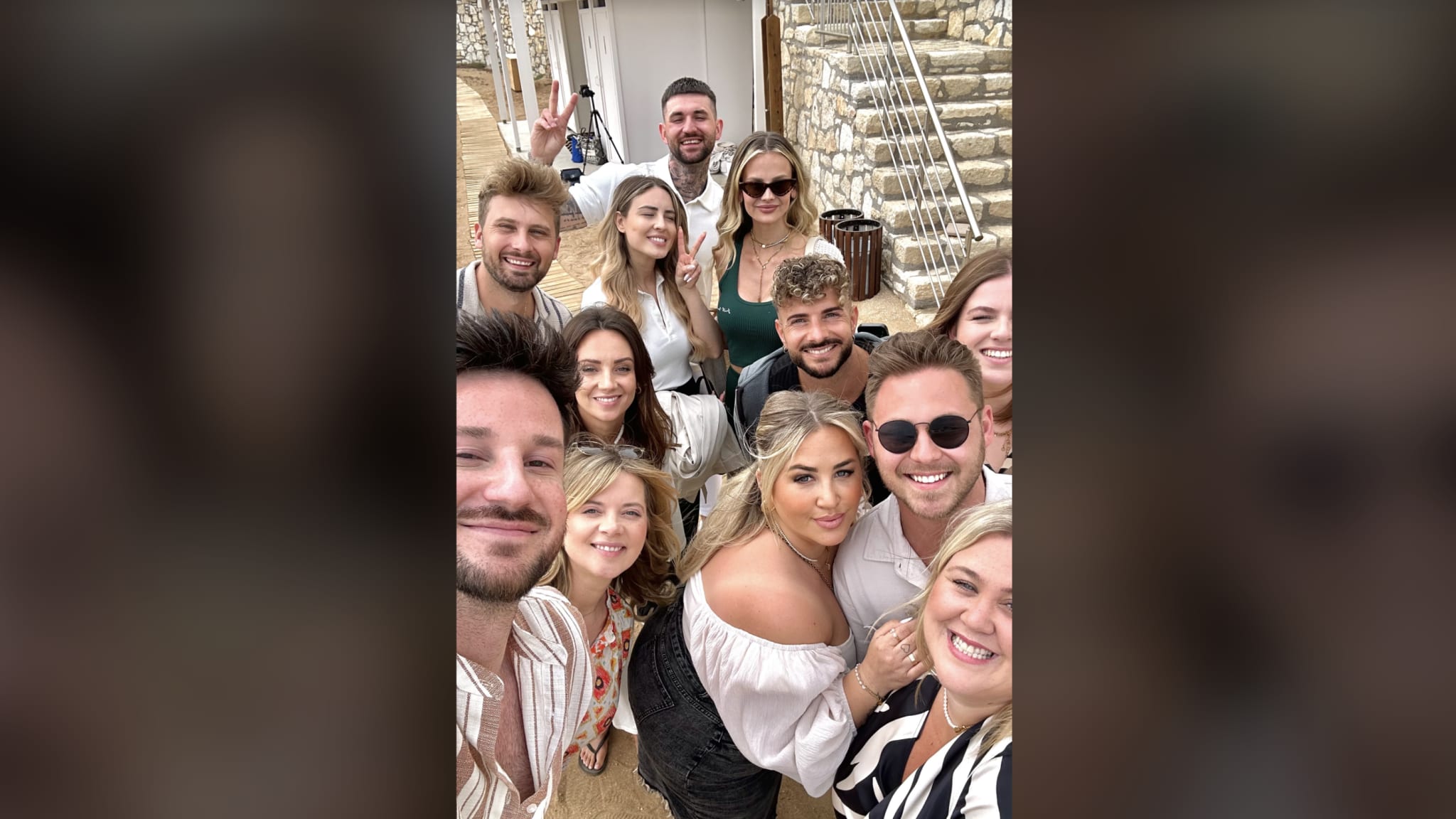 Ina und Liv mit der InfluencerInnen-Gruppe auf Kreta