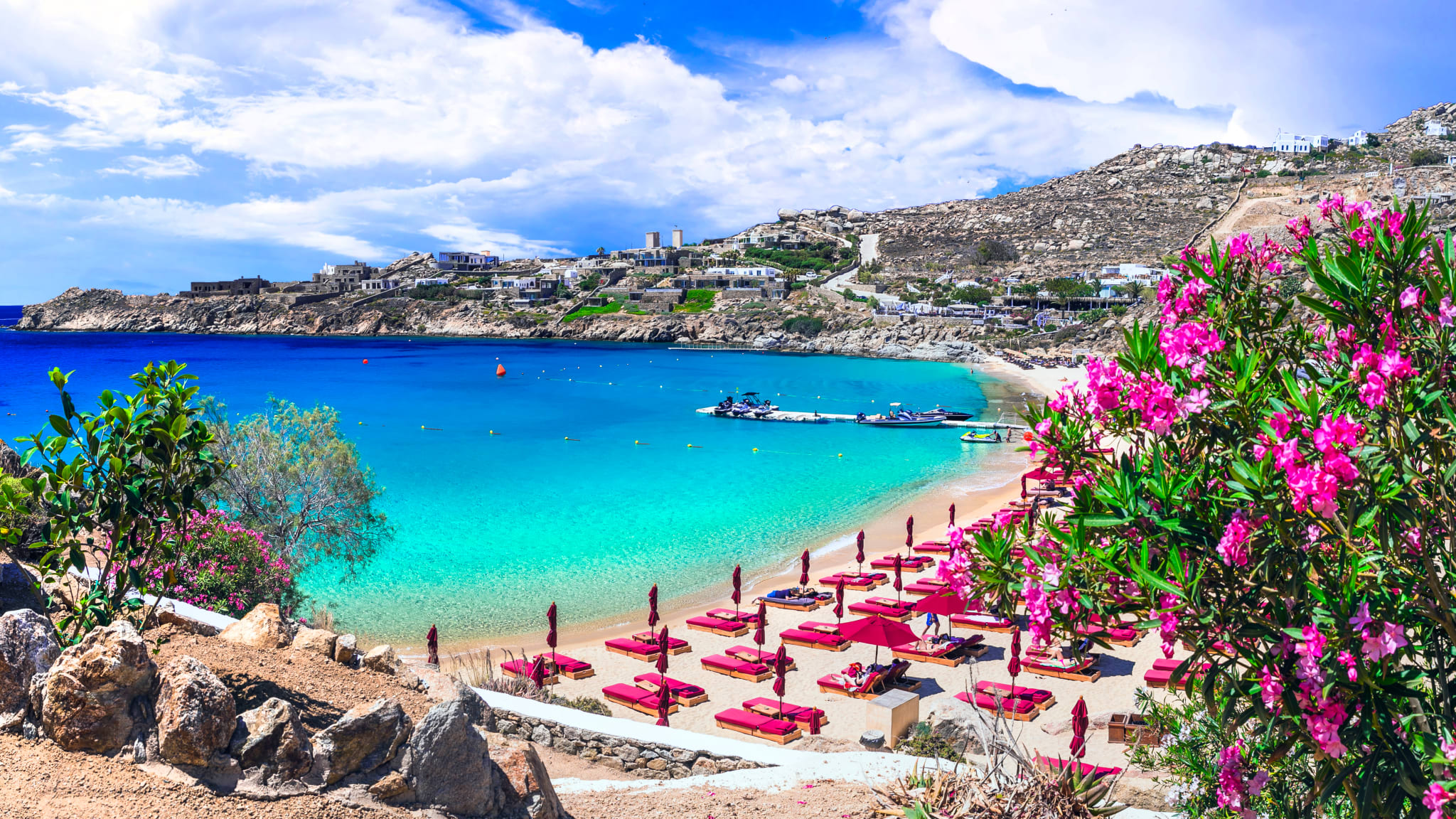 Super Paradise Beach, Mykonos, Griechenland