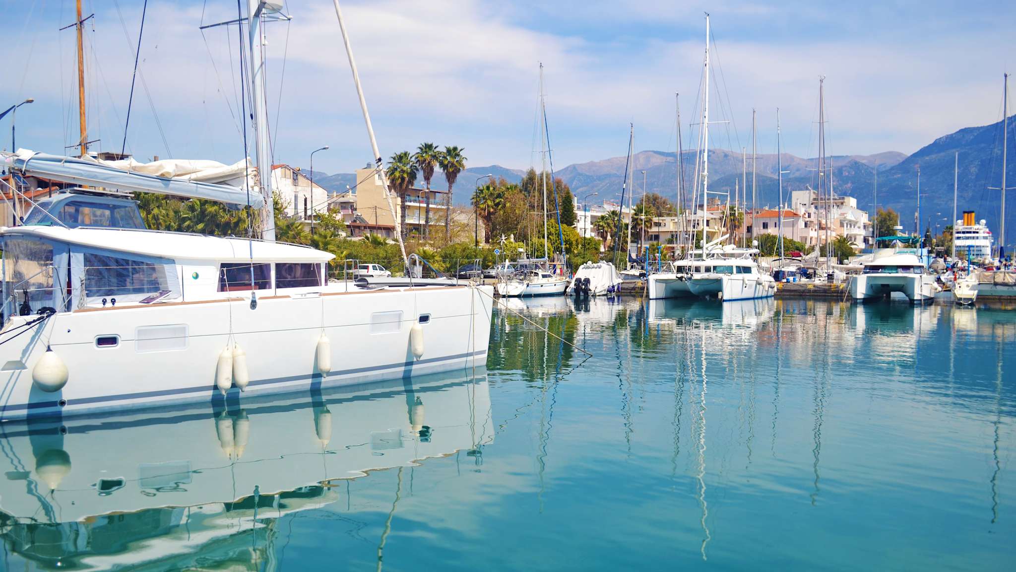 Landschaft von Kalamata Peloponnes-Griechenland
